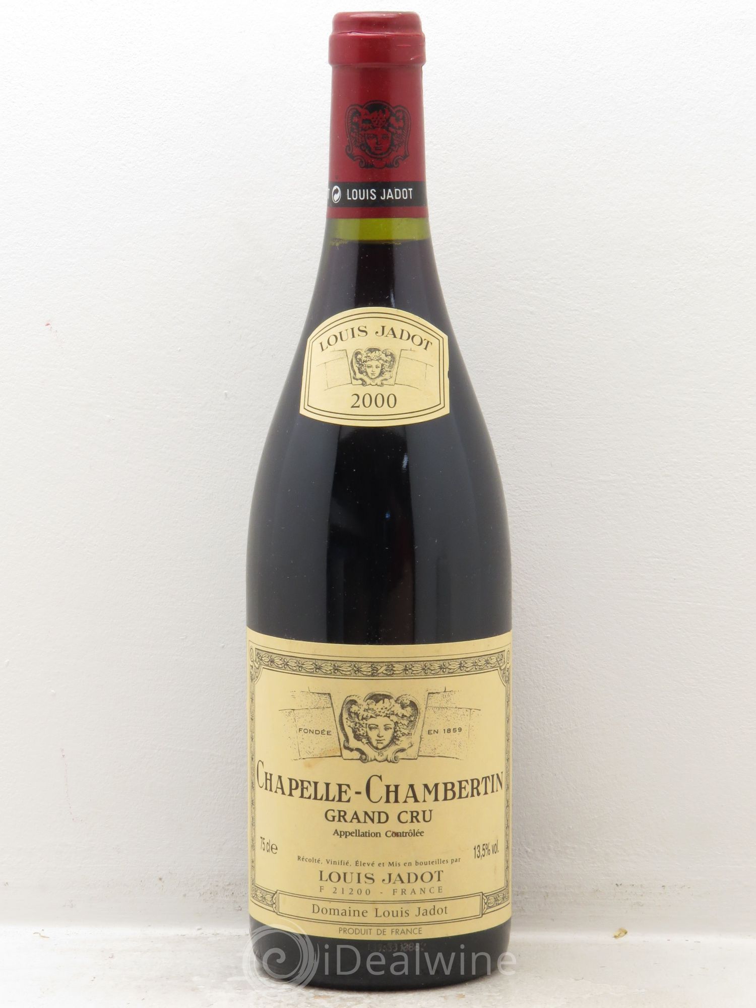 Chapelle-Chambertin Grand Cru Maison Louis Jadot 2000 - Lot de 1 bouteille - 0