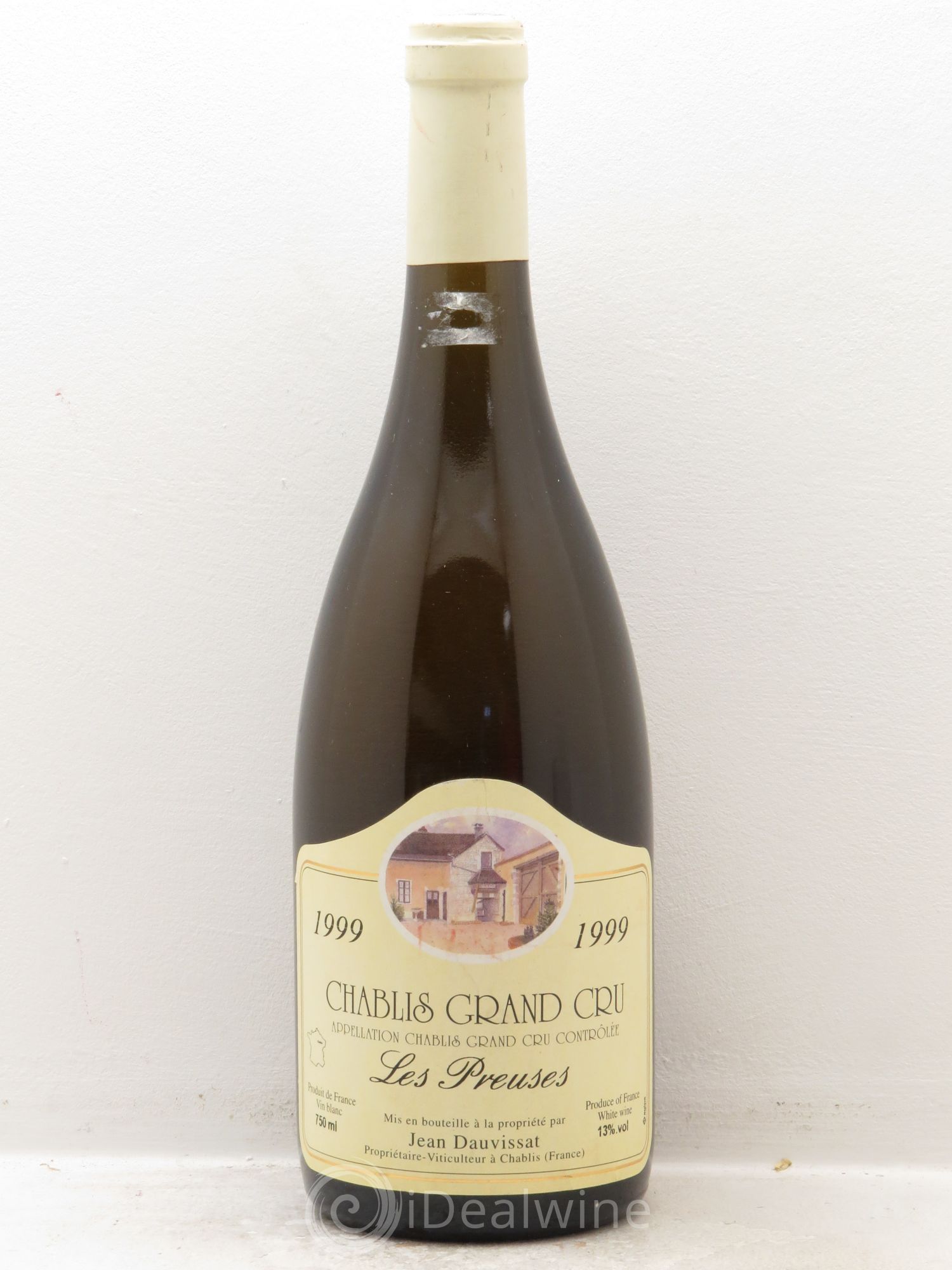 Chablis Grand Cru Jean Dauvissat 1999 - Posten von 1 Flasche - 0