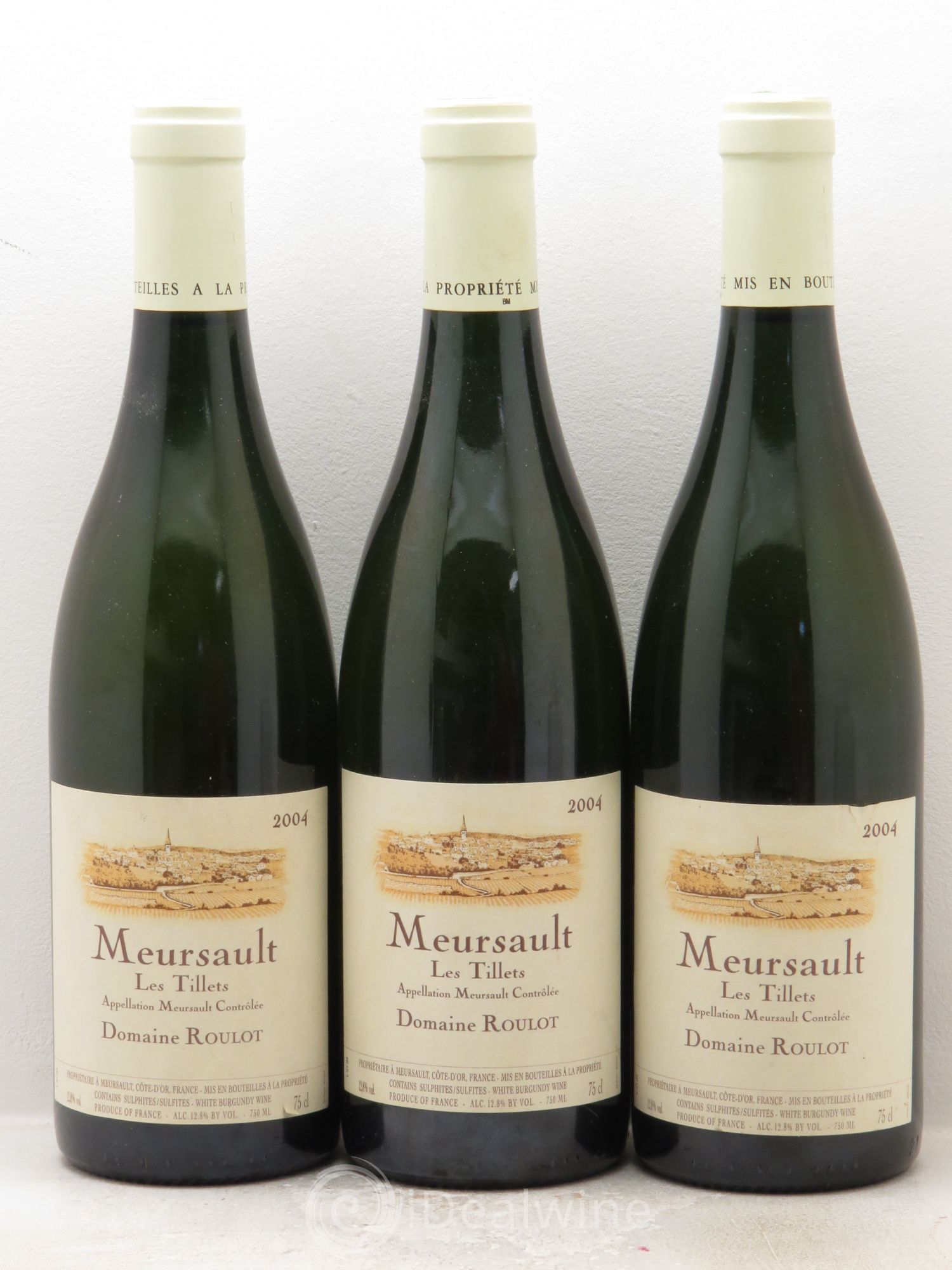 Meursault Les Tillets Roulot (Domaine) 2004 - Lot de 3 bouteilles - 0