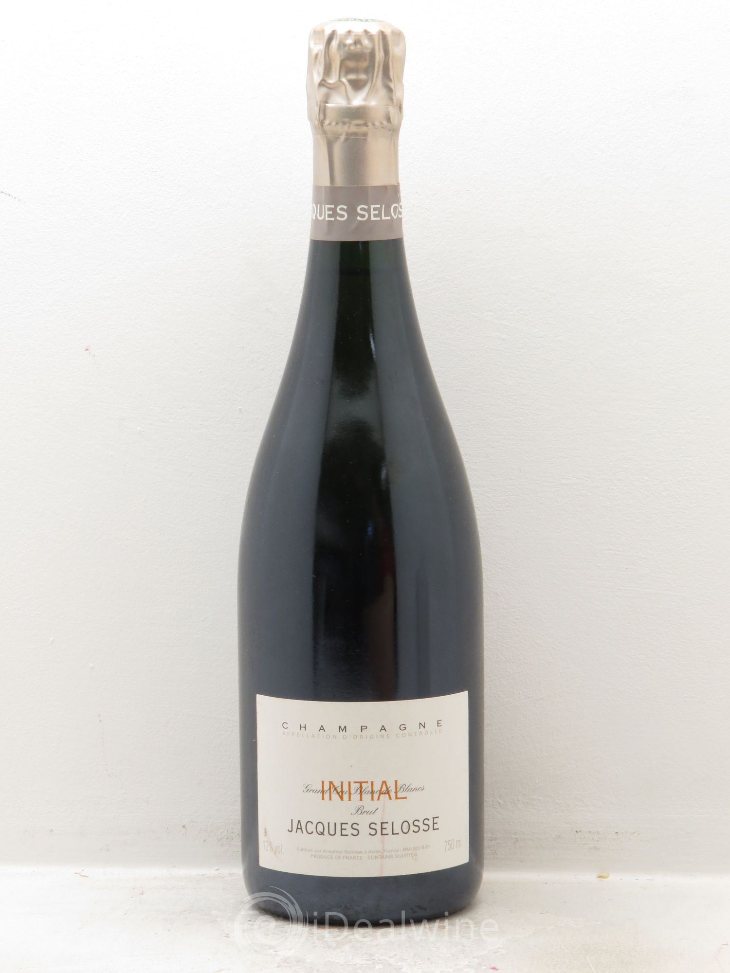 Initial Brut Jacques Selosse (dégorgé en janv.2007) - Posten von 1 Flasche - 0