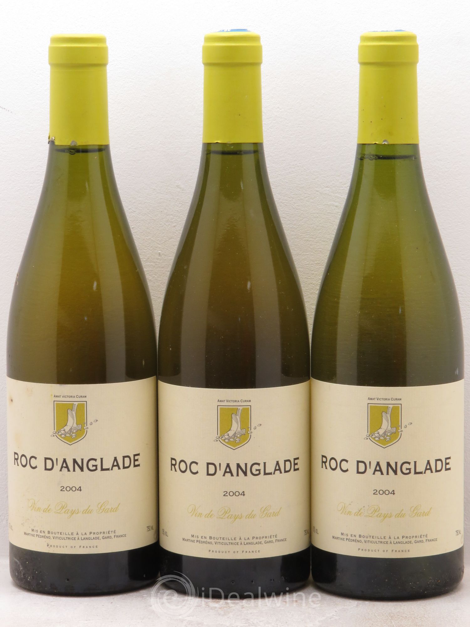 Divers IGP Pays du Gard Roc d'Anglade 2004 - Lot de 3 bouteilles - 0