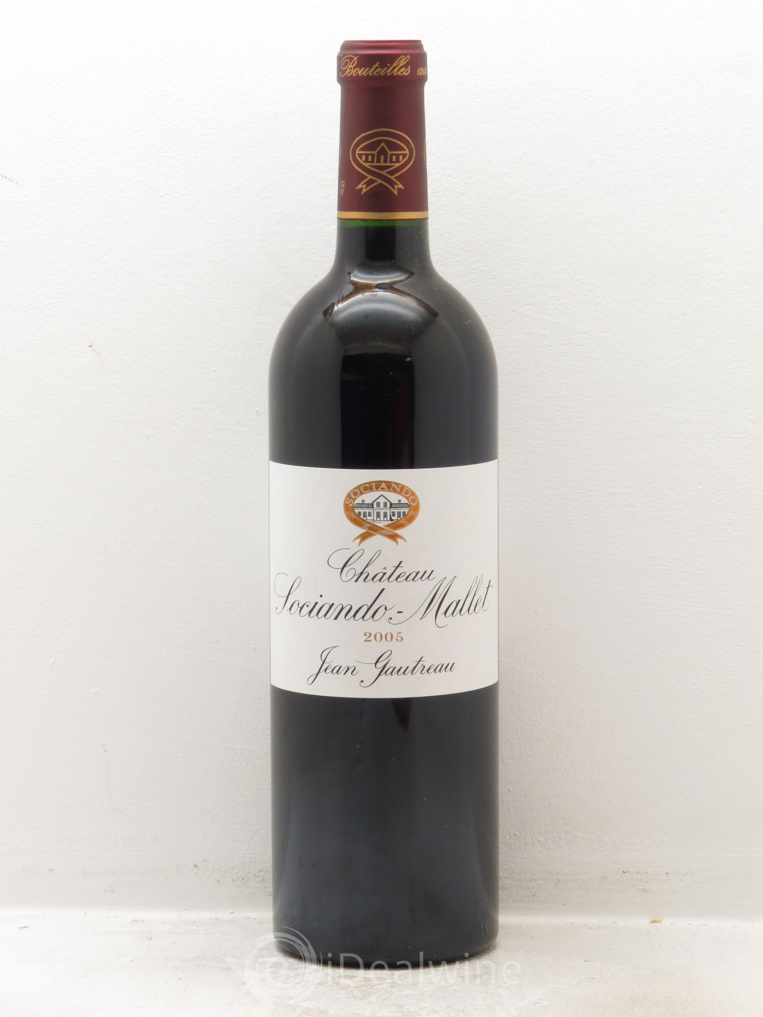 Château Sociando Mallet 2005 - Lot de 6 bouteilles - 0