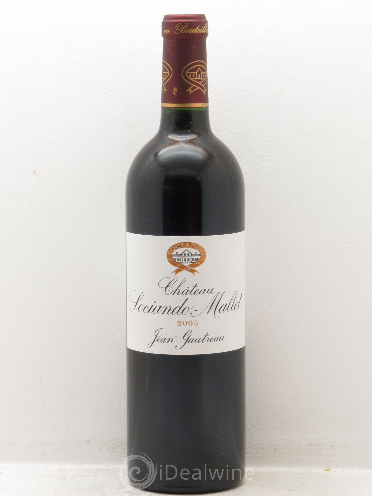 Château Sociando Mallet 2005 - Lot de 6 bouteilles - 0