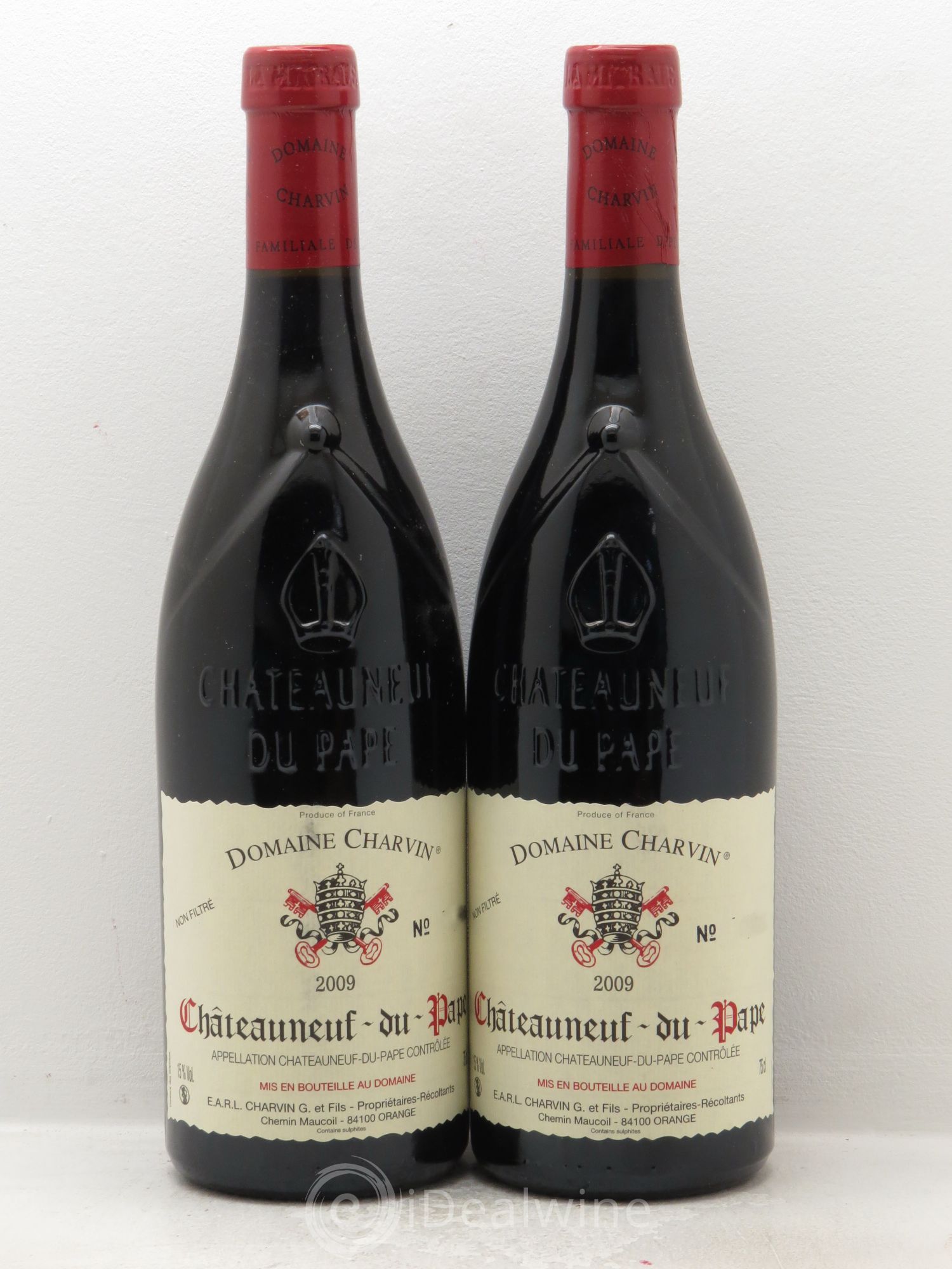Châteauneuf-du-Pape Charvin (Domaine) 2009 - Lot de 2 bouteilles - 0