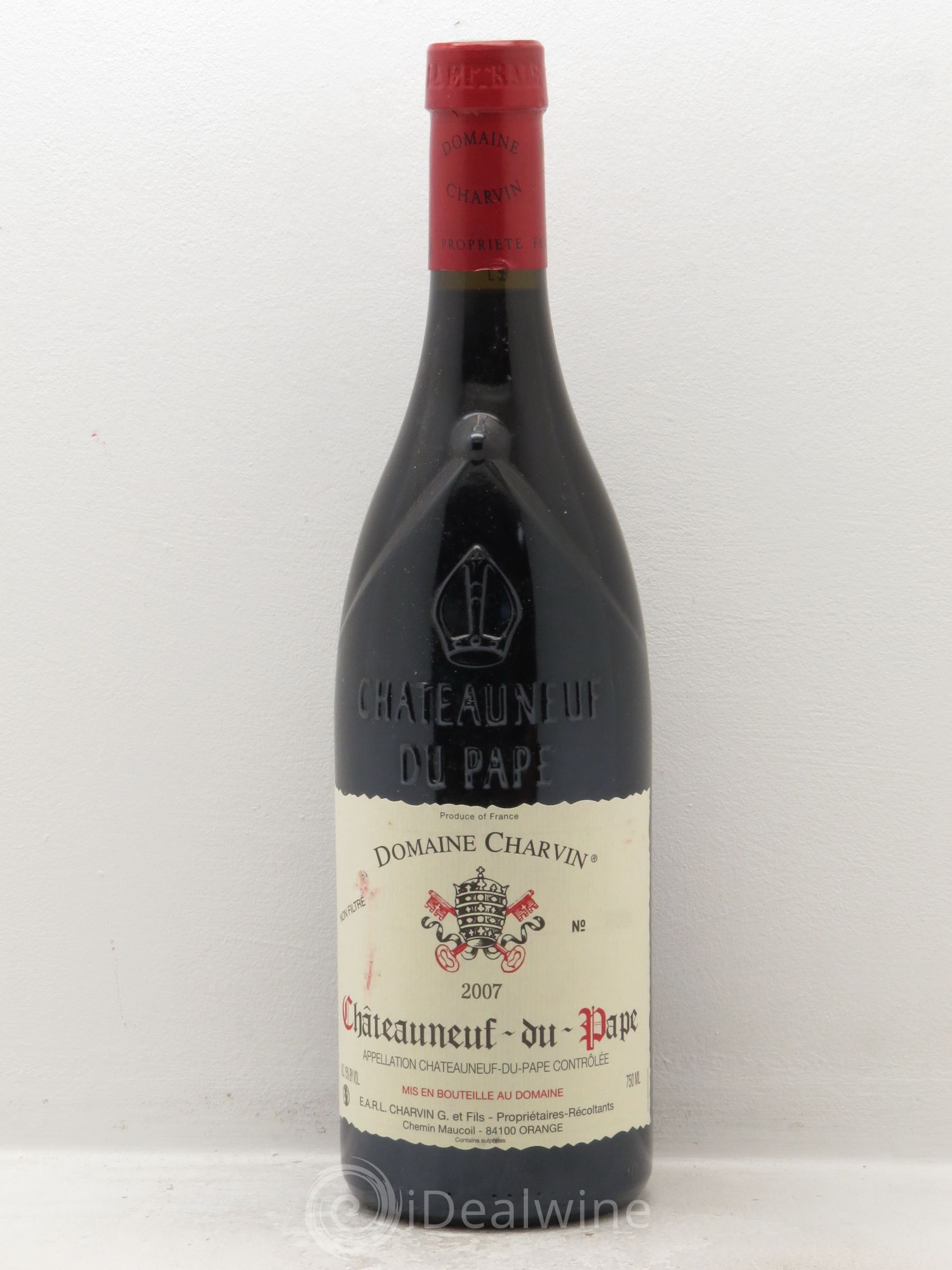 Châteauneuf-du-Pape Charvin (Domaine) 2007 - Lot de 12 bouteilles - 0