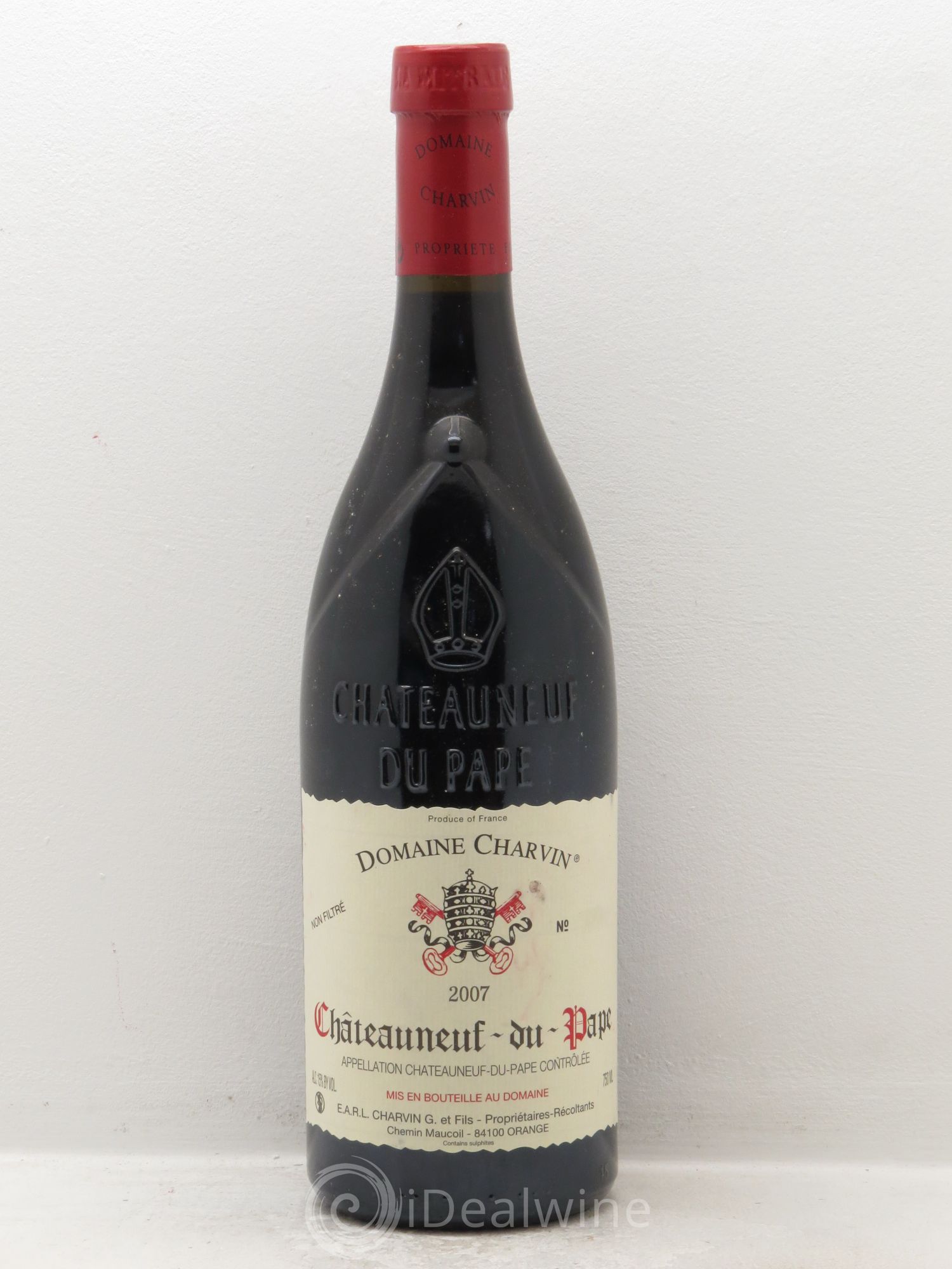 Châteauneuf-du-Pape Charvin (Domaine) 2007 - Lot de 6 bouteilles - 0