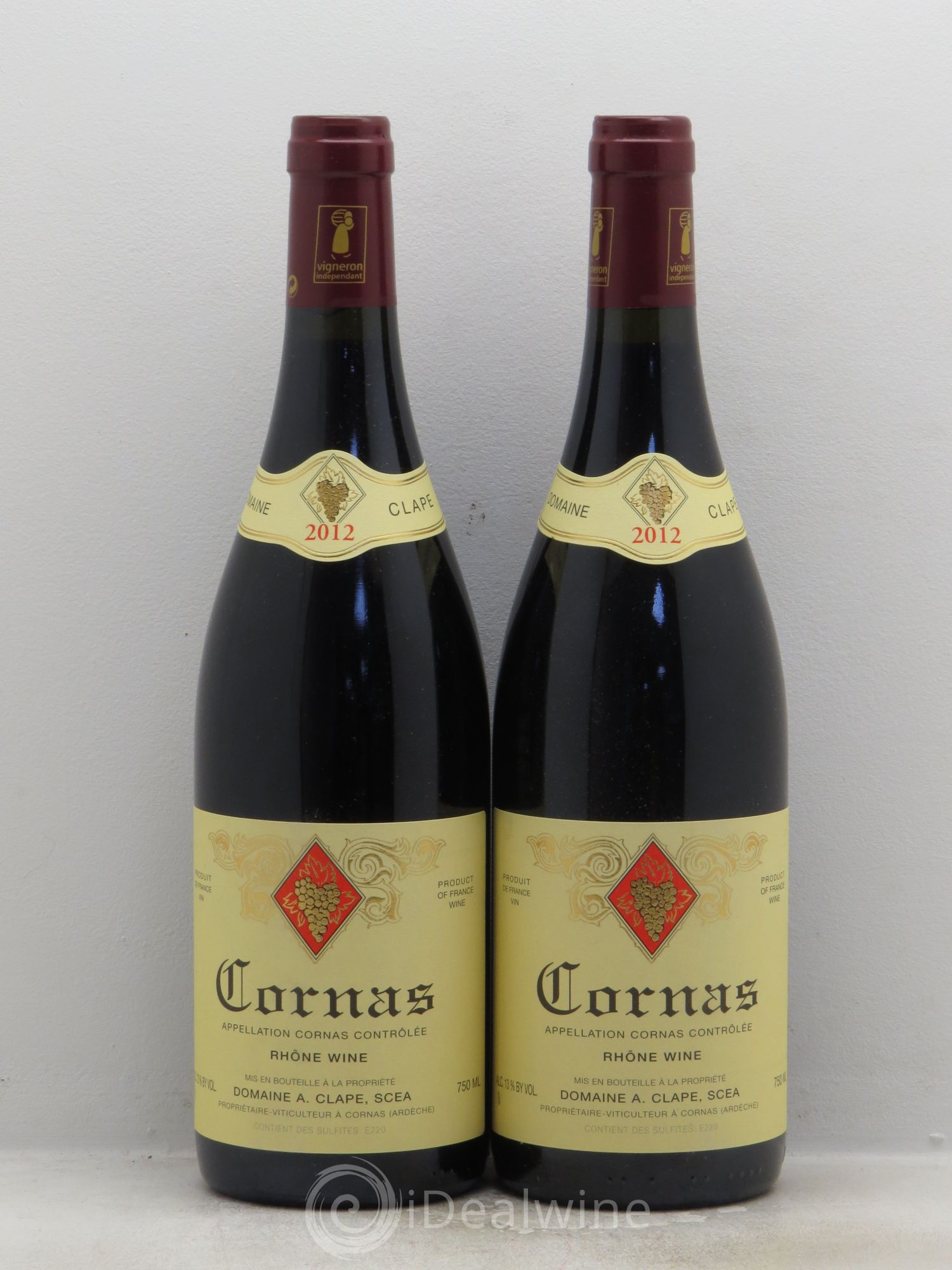 Cornas Auguste Clape 2012 - Lot de 2 bouteilles - 0