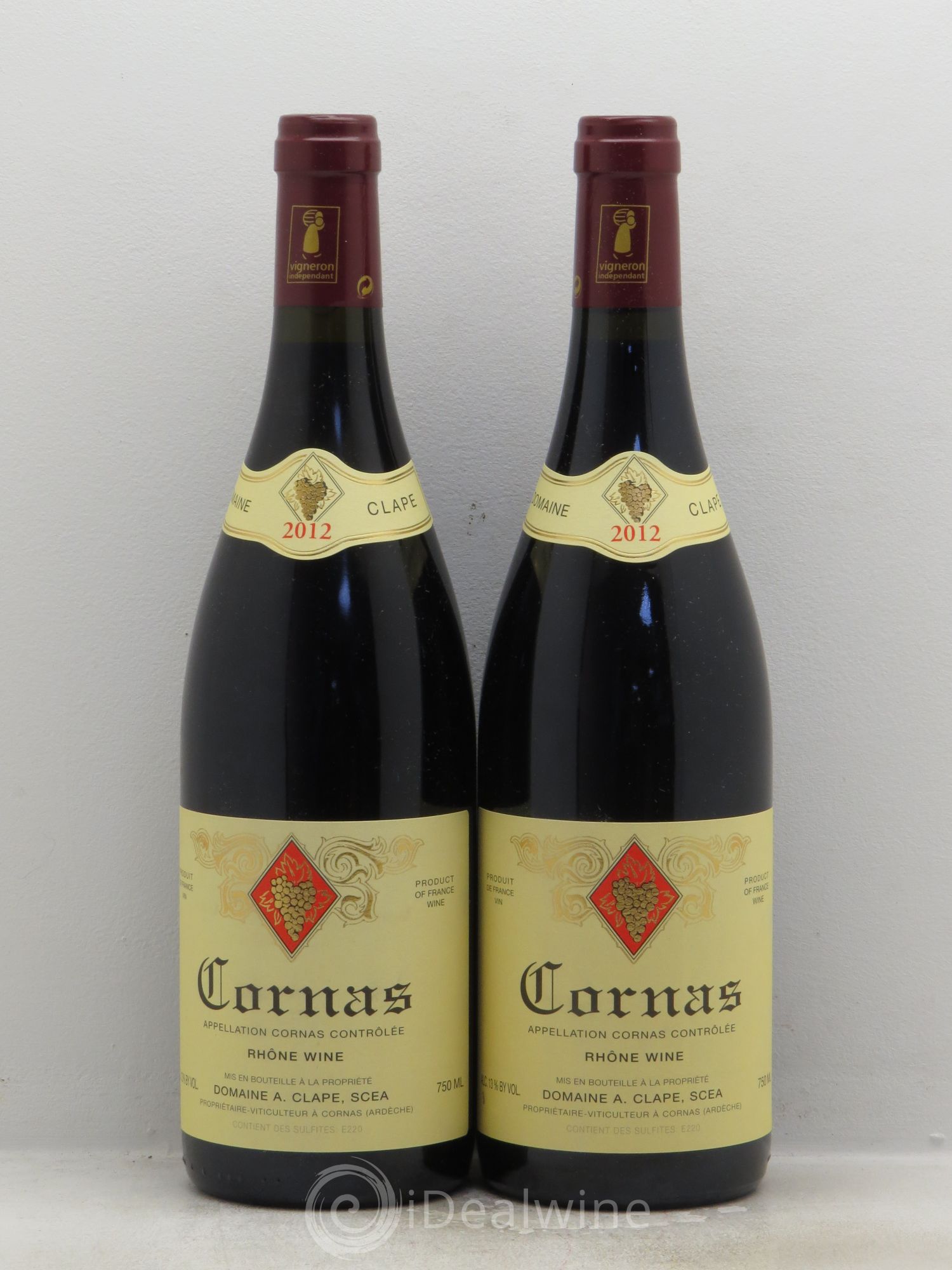 Cornas Auguste Clape 2012 - Lot de 2 bouteilles - 0