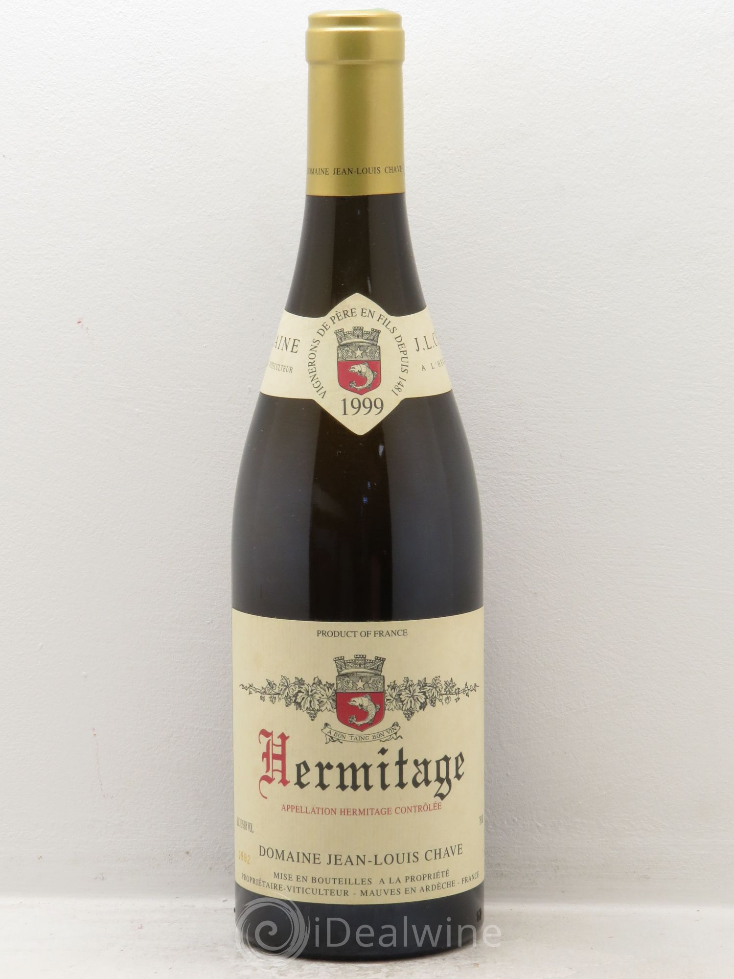 Hermitage Jean-Louis Chave 1999 - Lot de 1 bouteille - 0