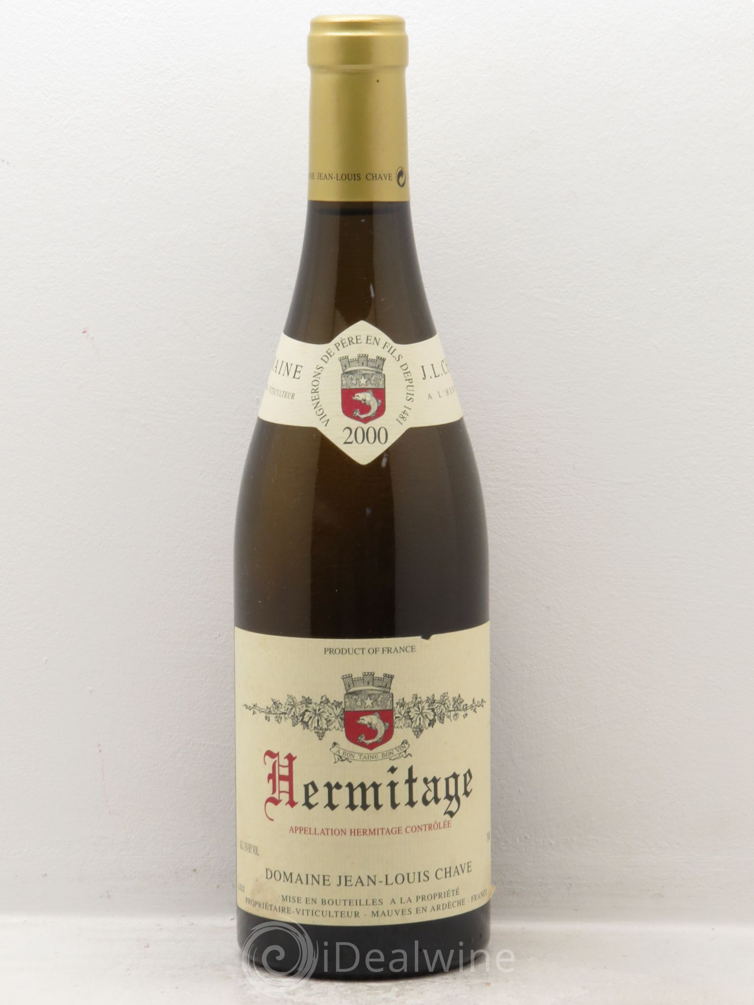 Hermitage Jean-Louis Chave 2000 - Lot de 1 bouteille - 0