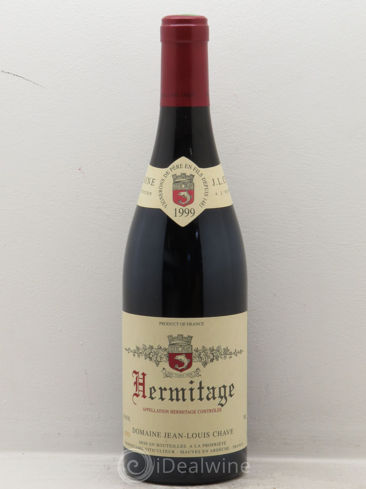 Hermitage Jean-Louis Chave 1999 - Lot de 1 bouteille - 0