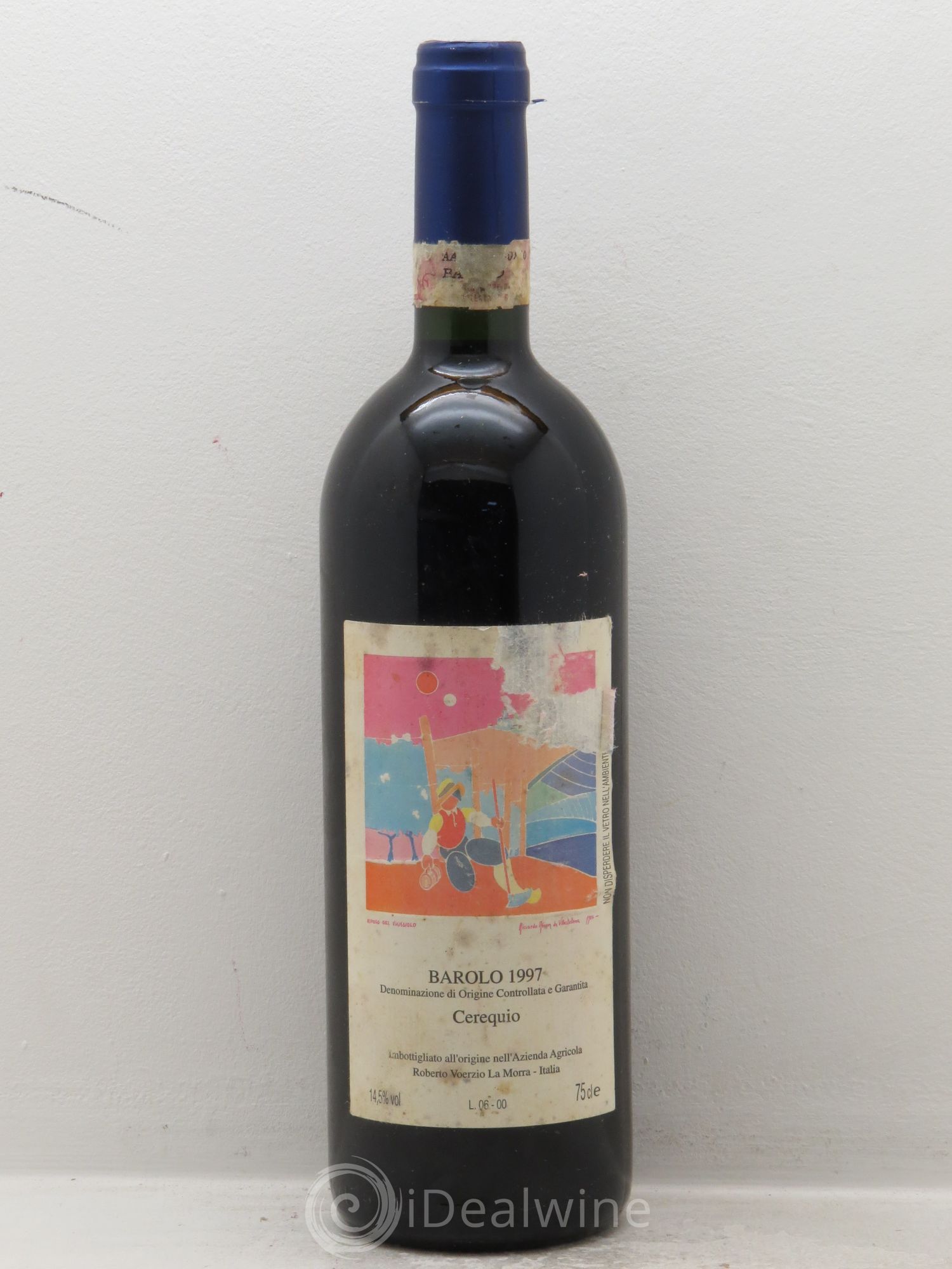 Barolo DOCG Cerequio Roberto Voerzio 1997 - Lot de 1 bouteille - 0