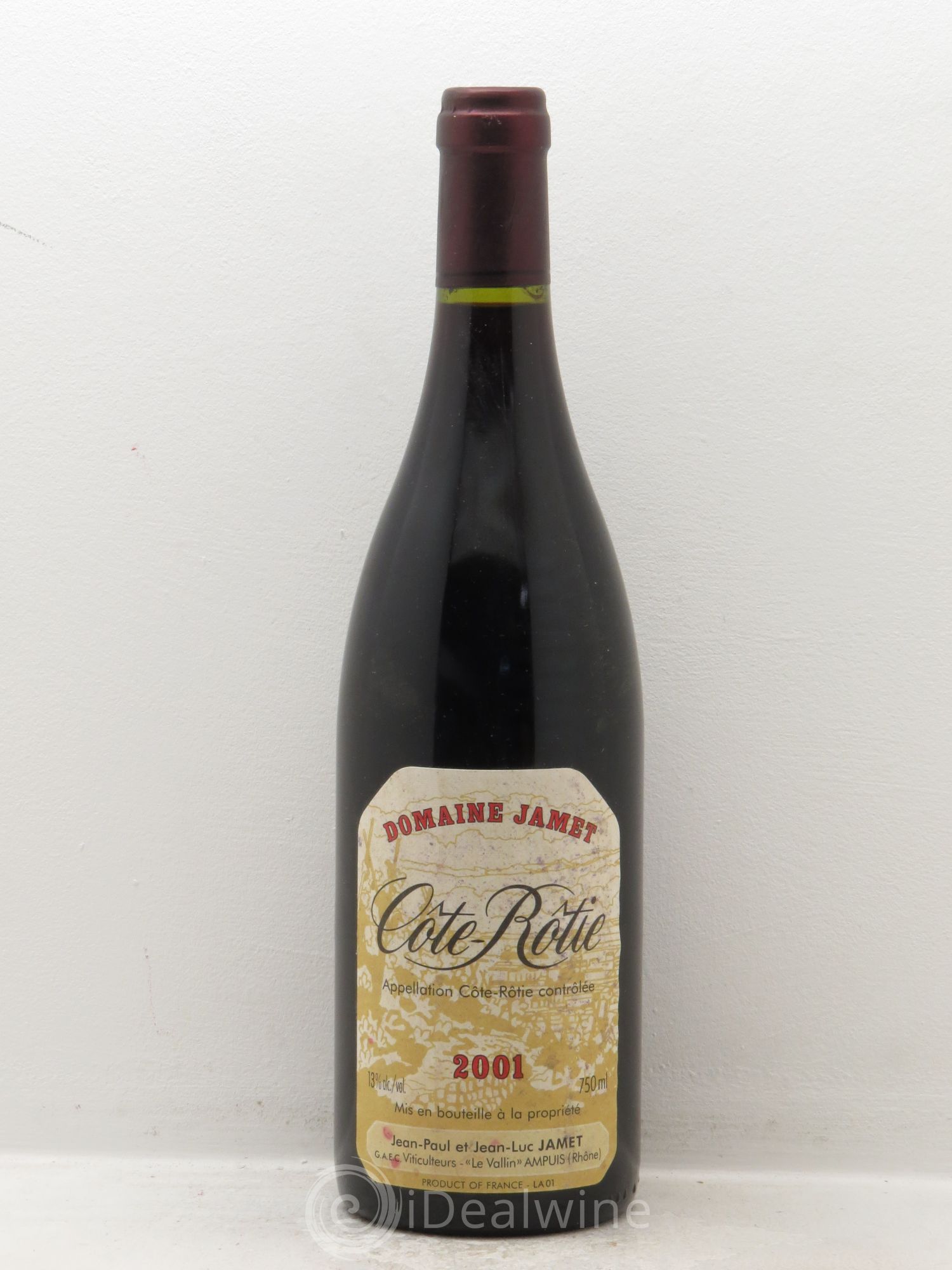 Côte-Rôtie Jamet (Domaine) 2001 - Lot de 1 bouteille - 0