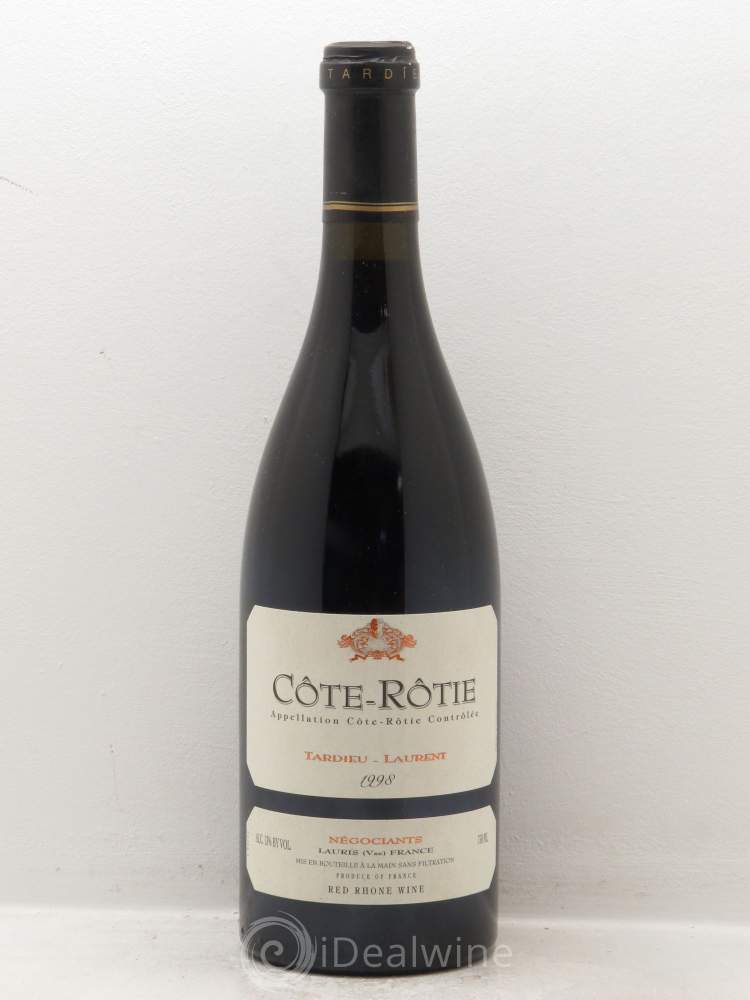 Côte-Rôtie Maison Tardieu-Laurent 1998 - Lot de 1 bouteille - 0