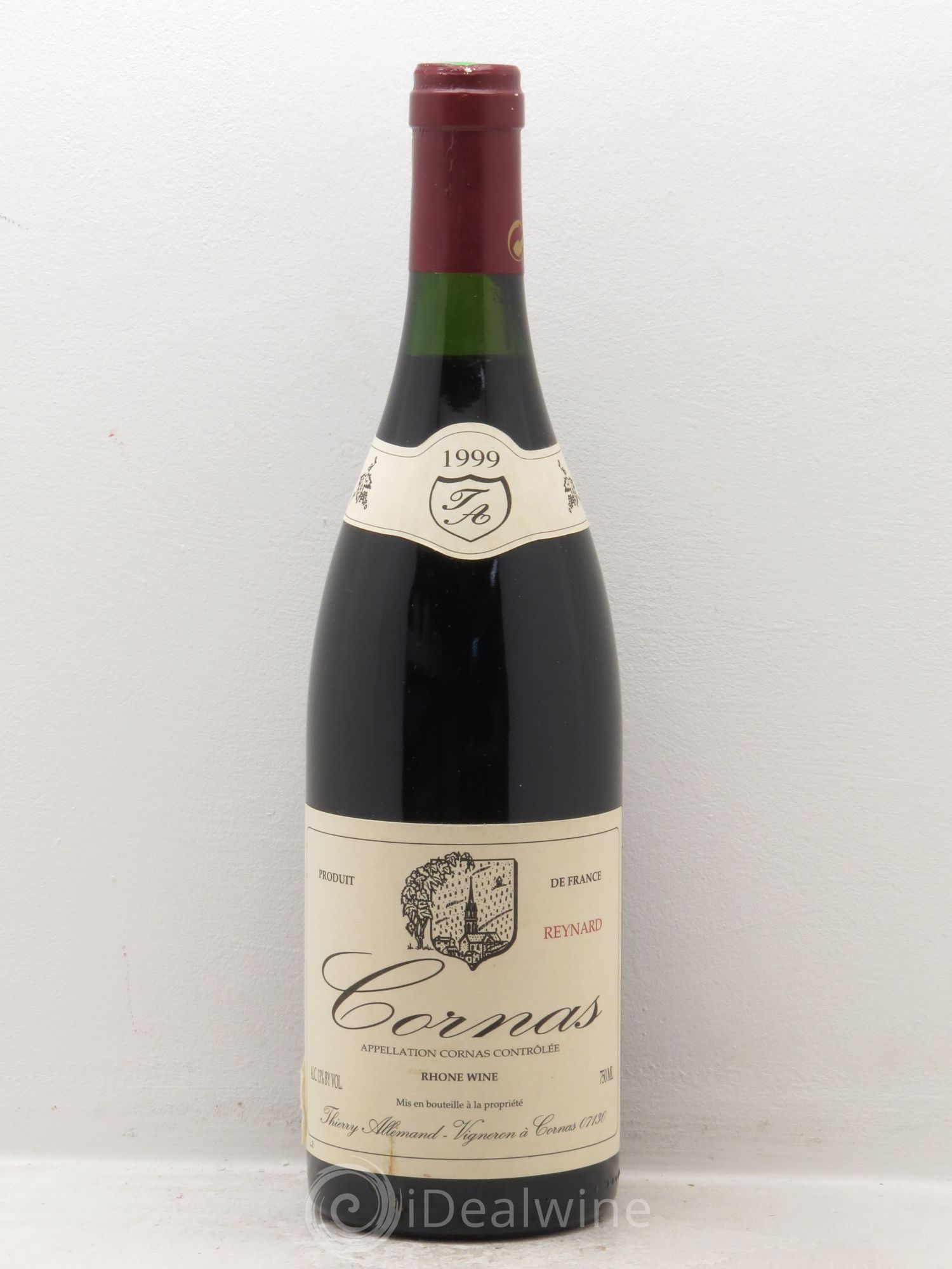 Cornas Reynard Thierry Allemand 1999 - Lot de 6 bouteilles - 0