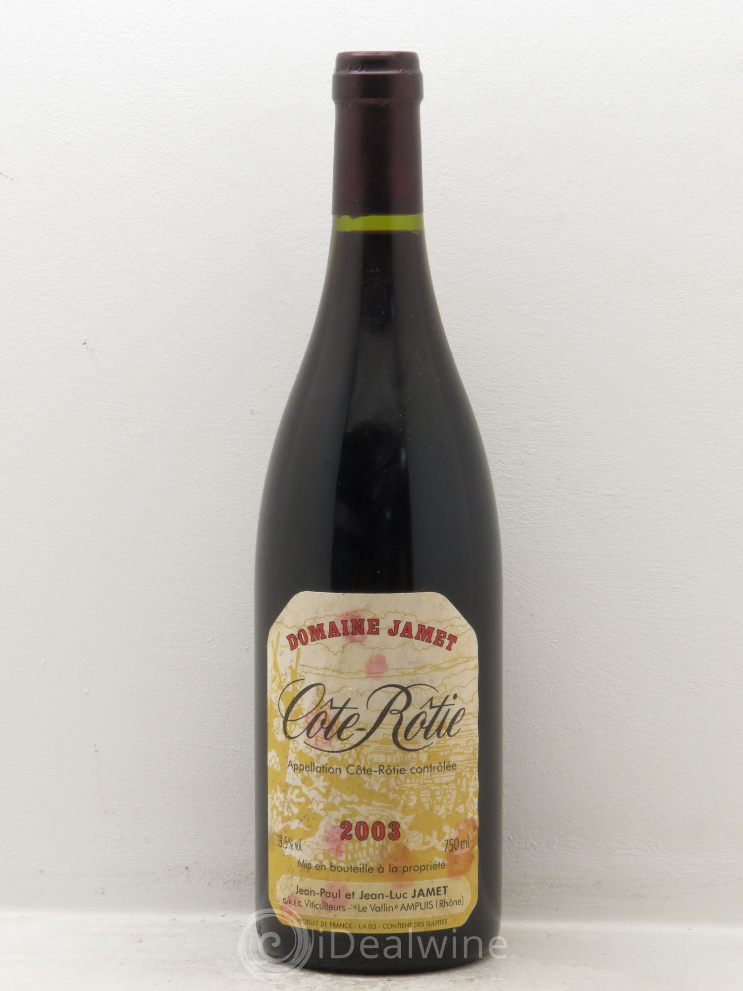Côte-Rôtie Jamet (Domaine) 2003 - Lot de 6 bouteilles - 0