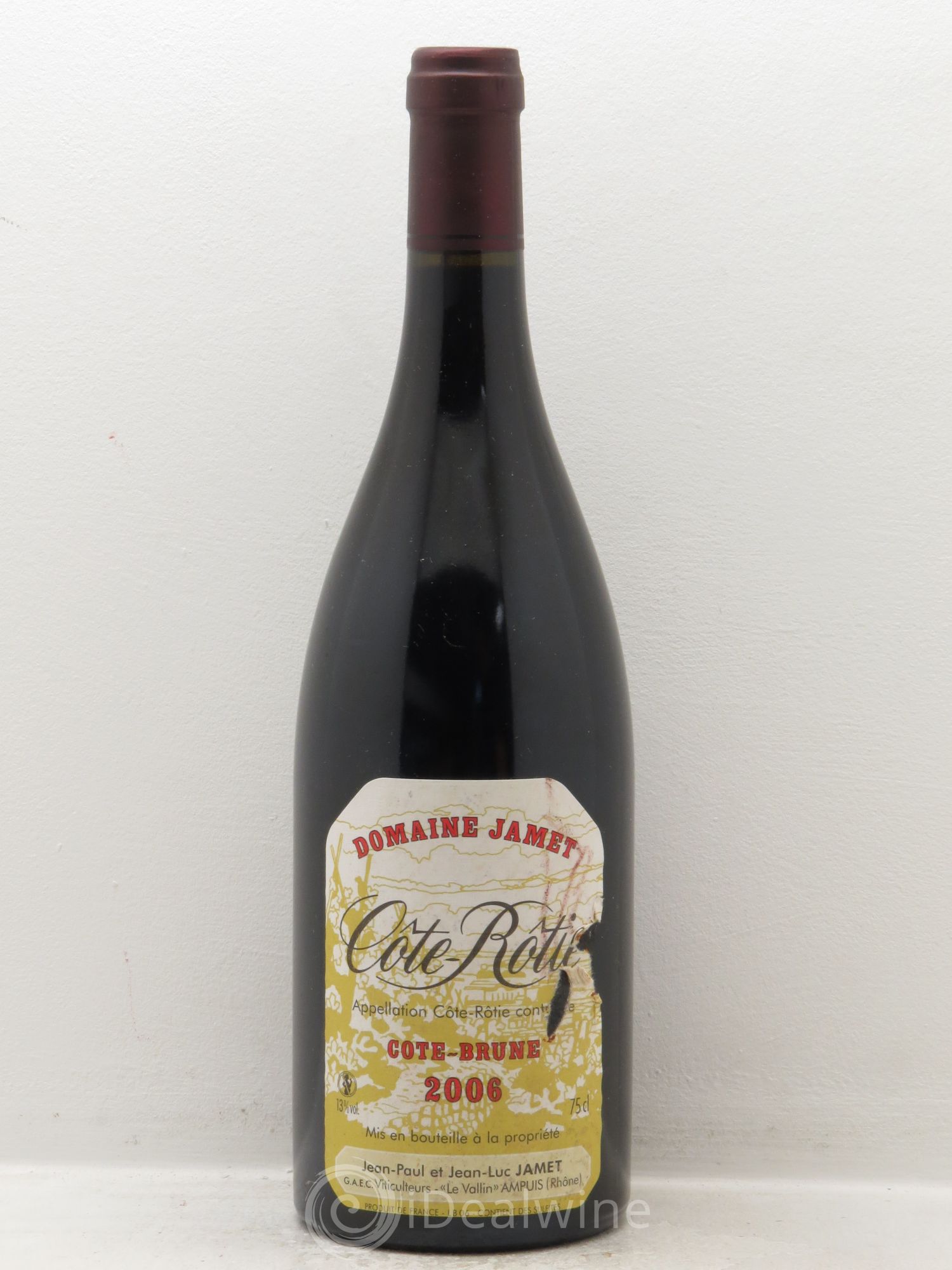Côte-Rôtie Côte Brune Jamet (Domaine) 2006 - Lot de 1 bouteille - 0