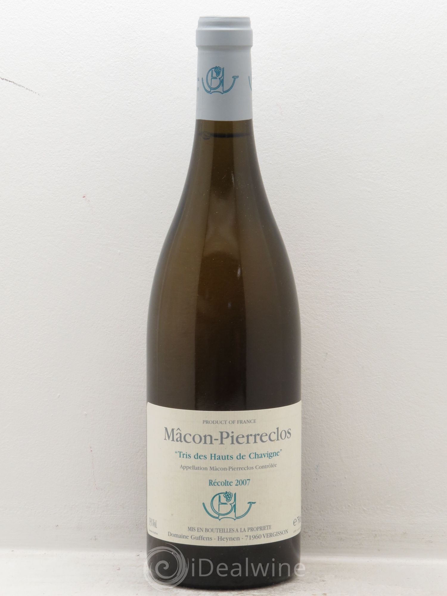 Mâcon Pierreclos Trie des Hauts de Chavigne Domaine Guffens Heynen 2007 - Posten von 6 Flaschen - 0