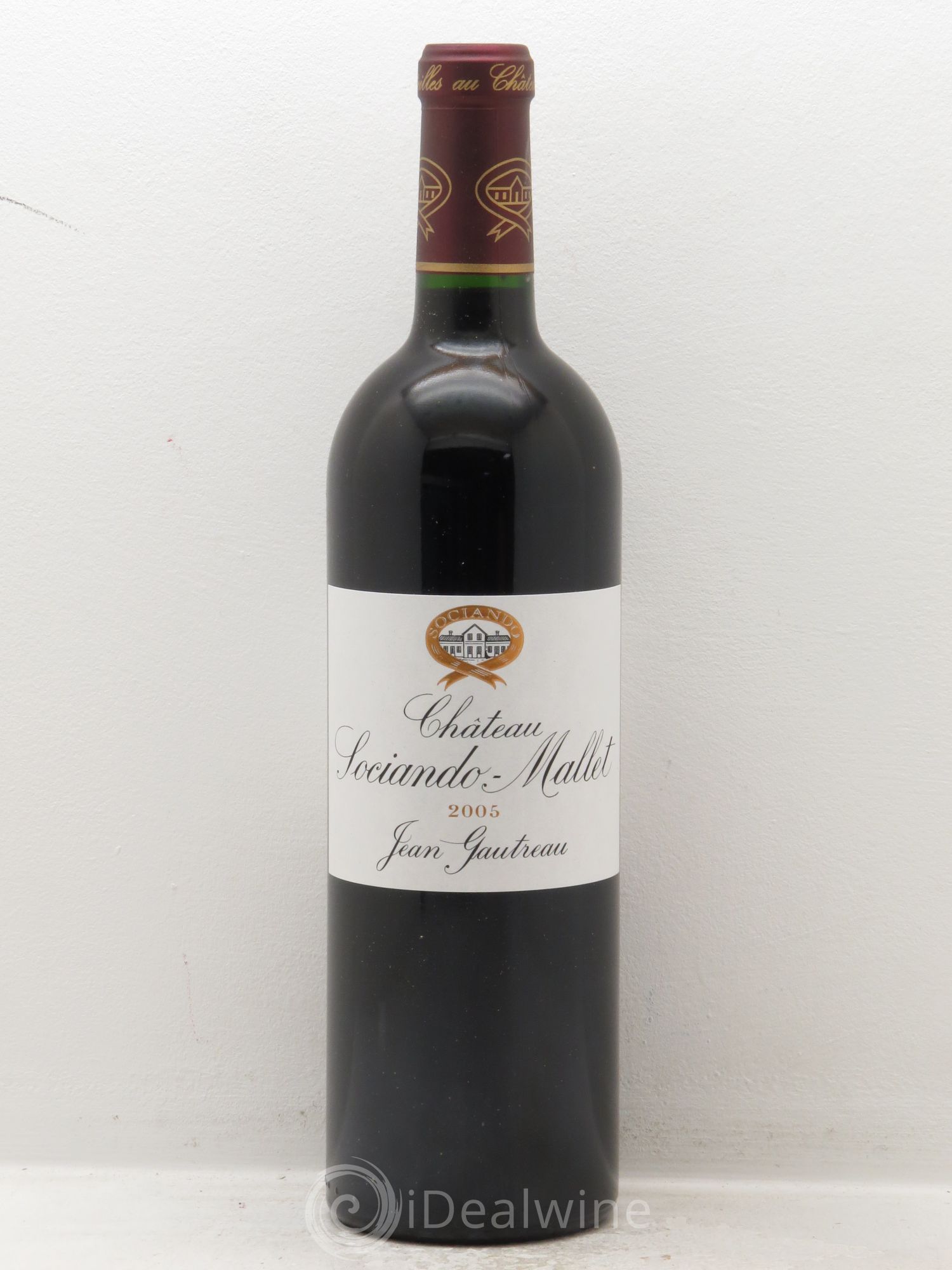 Château Sociando Mallet 2005 - Lot de 6 bouteilles - 0