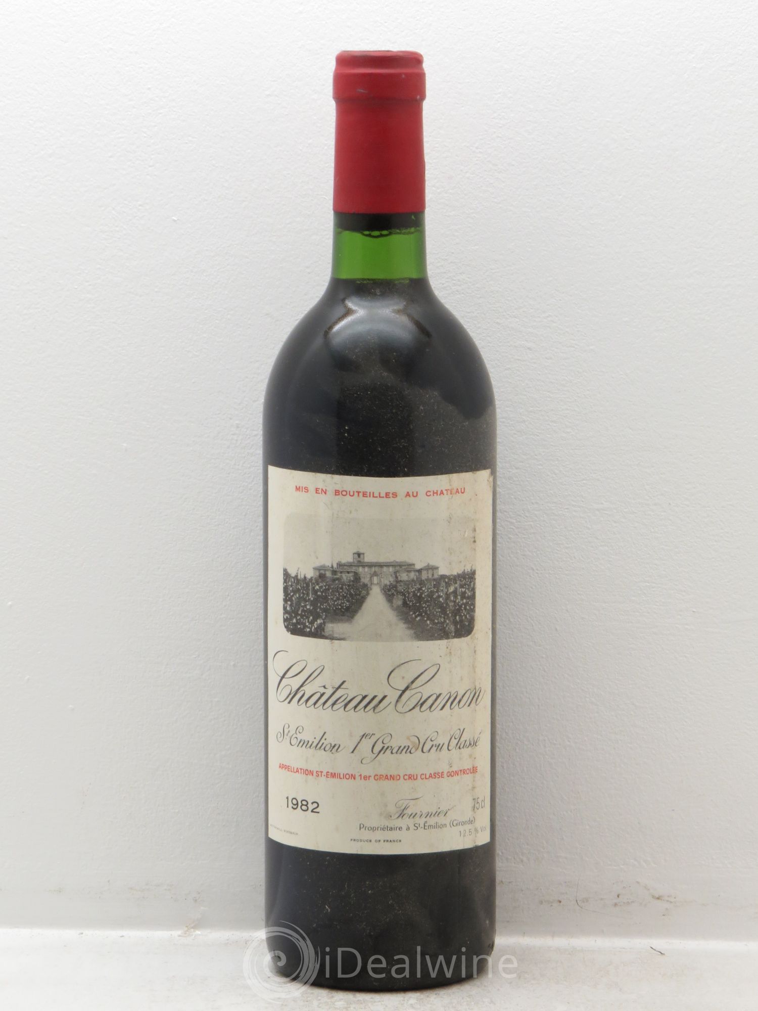 Château Canon 1er Grand Cru Classé B 1982 - Lot de 1 bouteille - 0