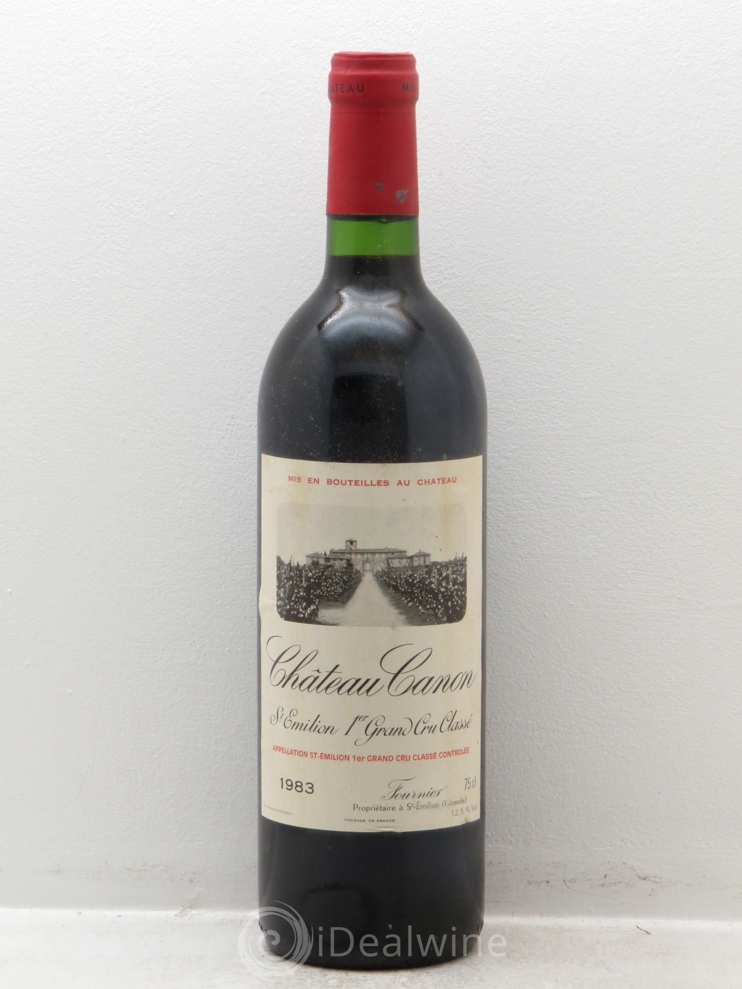 Château Canon 1er Grand Cru Classé B 1983 - Lot de 1 bouteille - 0