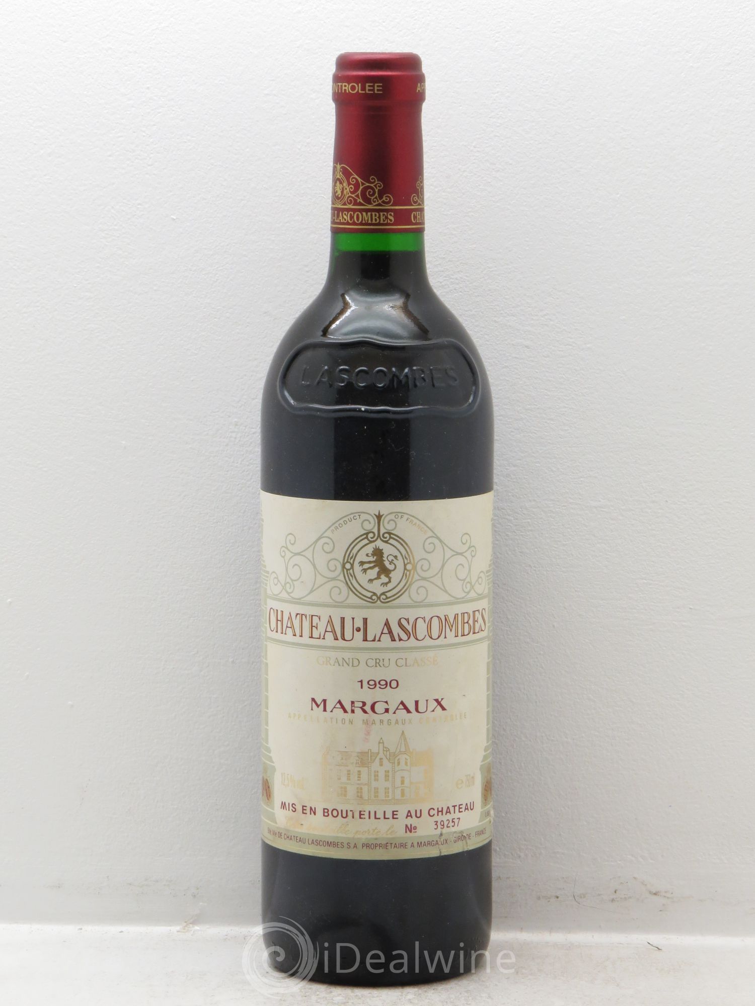 Château Lascombes 2ème Grand Cru Classé 1990 - Lot de 1 bouteille - 0