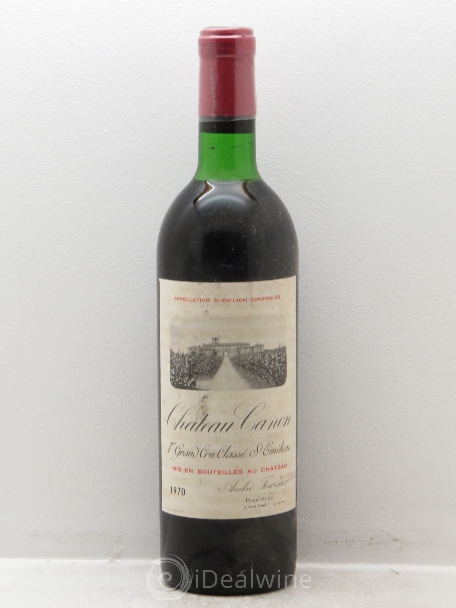 Château Canon 1er Grand Cru Classé B 1970 - Lot de 1 bouteille - 0