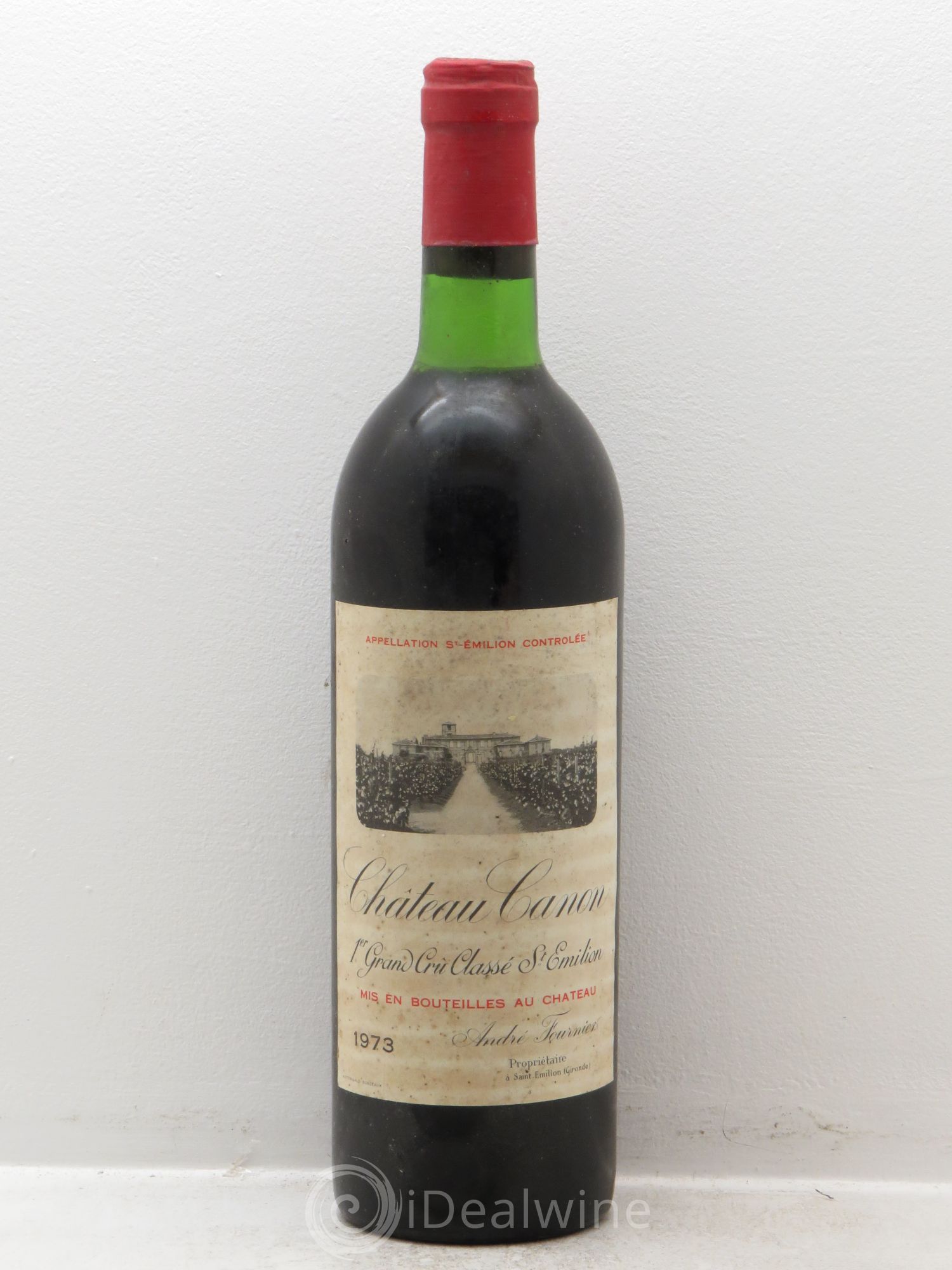Château Canon 1er Grand Cru Classé B 1973 - Lot de 1 bouteille - 0