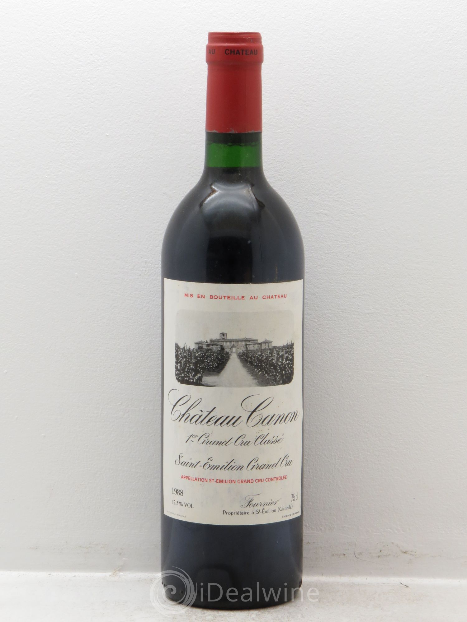 Château Canon 1er Grand Cru Classé B 1988 - Lot de 1 bouteille - 0