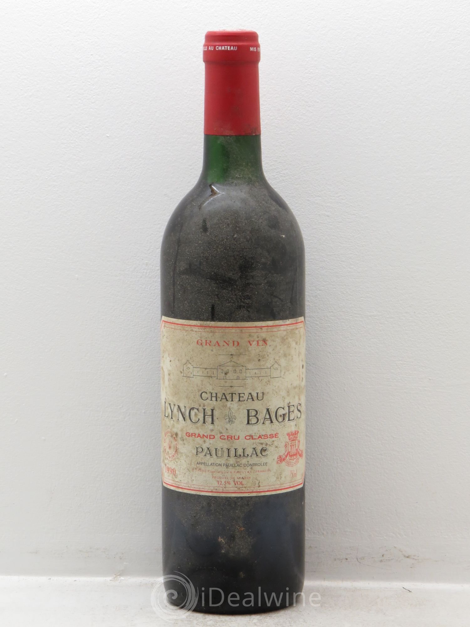 Château Lynch Bages 5ème Grand Cru Classé 1990 - Lot de 1 bouteille - 0