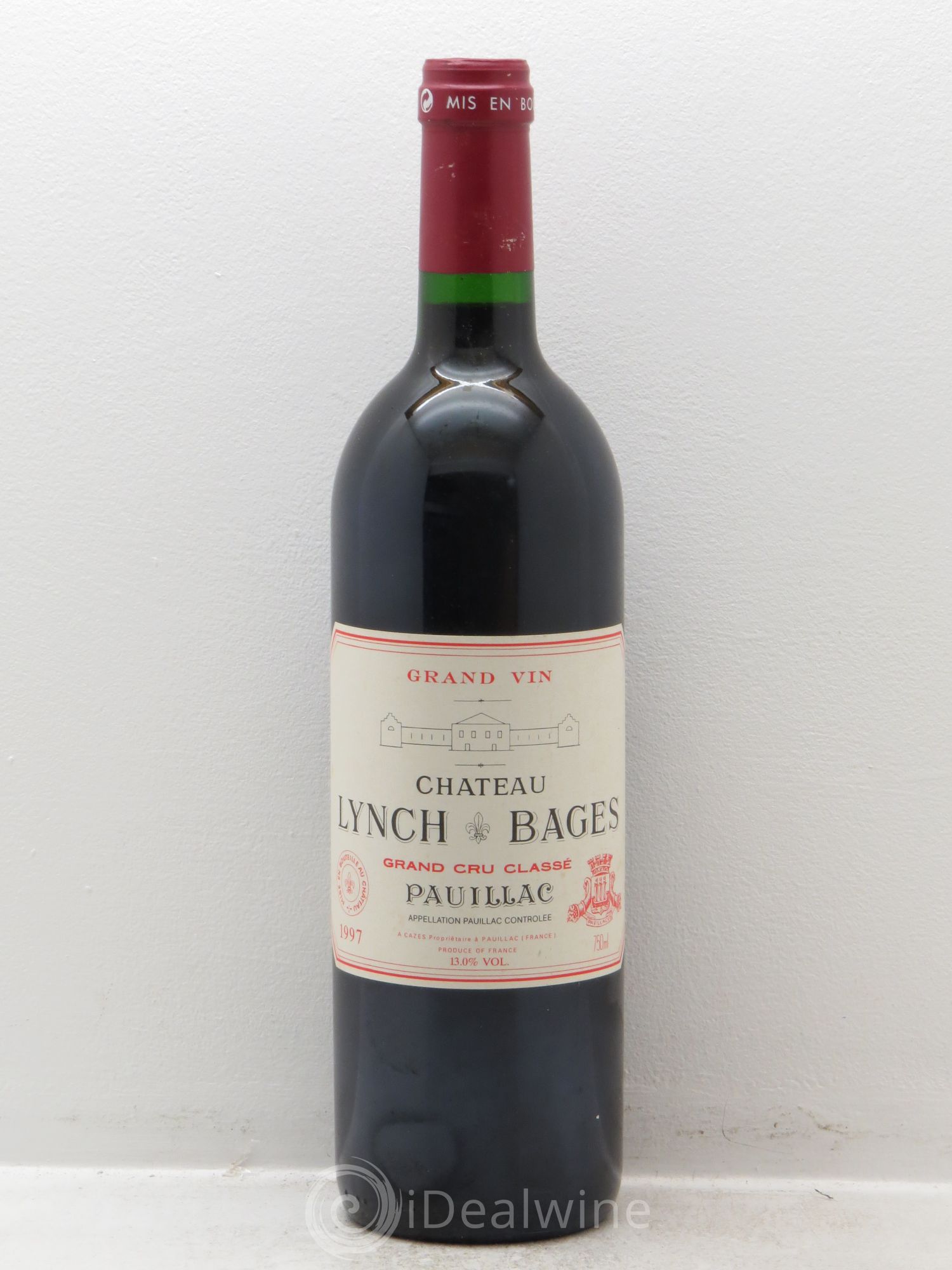 Château Lynch Bages 5ème Grand Cru Classé 1997 - Lot de 1 bouteille - 0