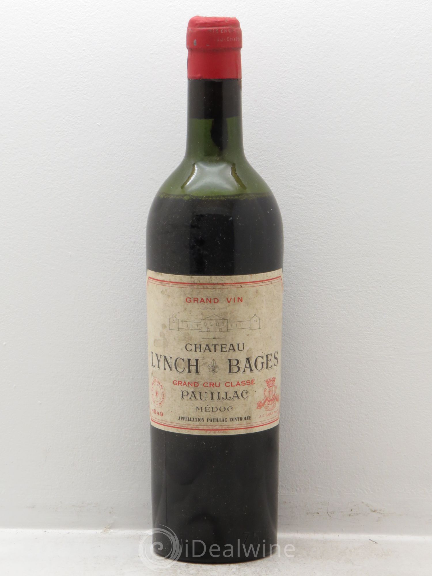 Château Lynch Bages 5ème Grand Cru Classé 1949 - Lot de 1 bouteille - 0