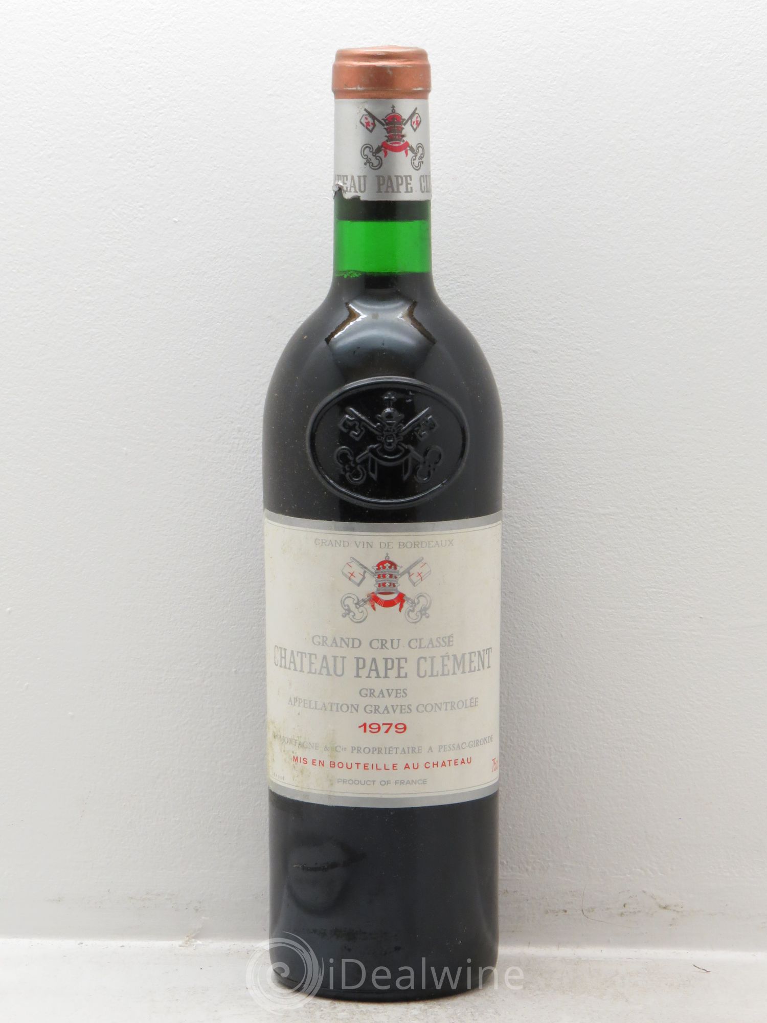 Château Pape Clément Cru Classé de Graves 1979 - Lot de 1 bouteille - 0
