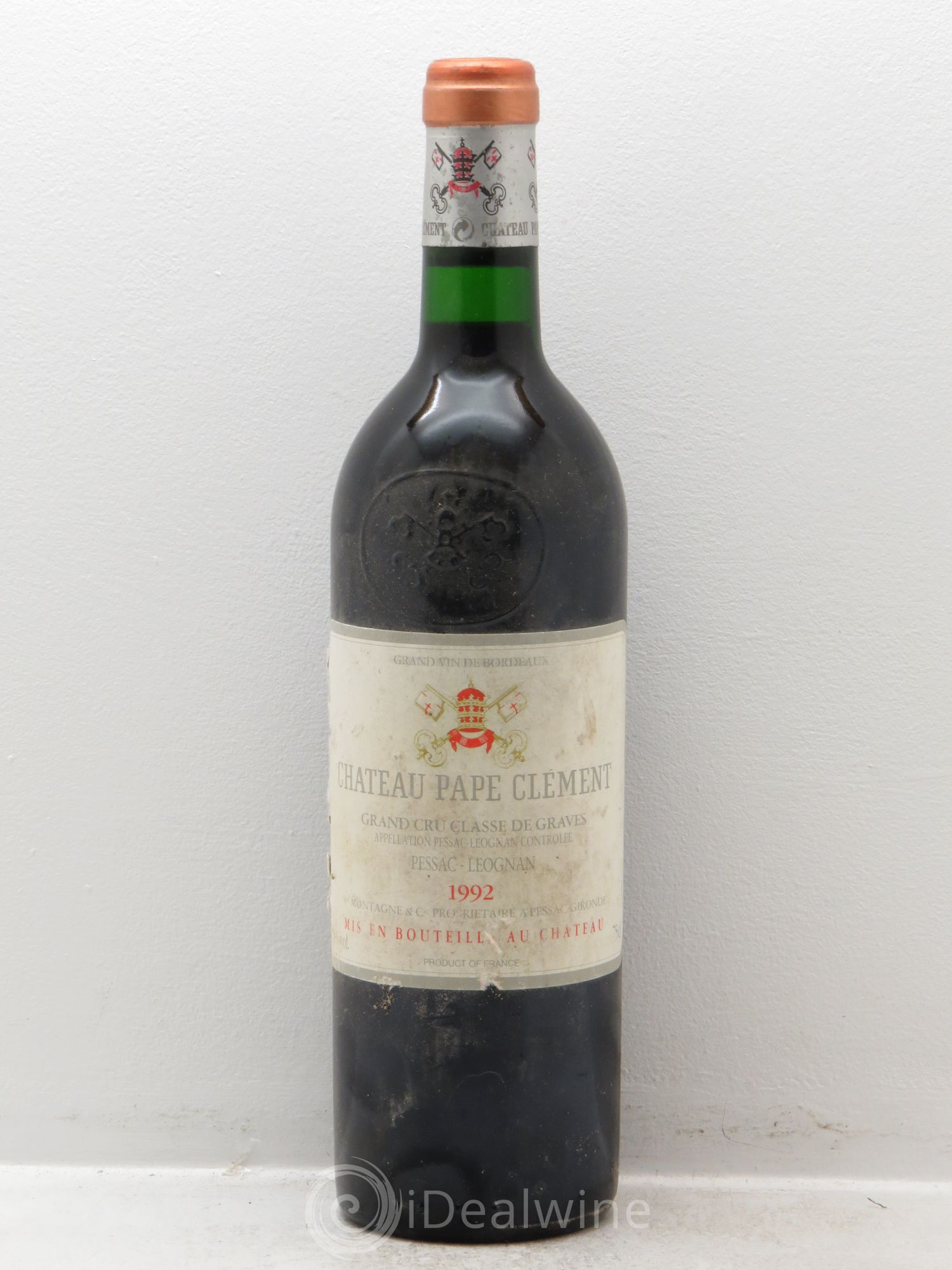 Château Pape Clément Cru Classé de Graves 1992 - Lot de 1 bouteille - 0