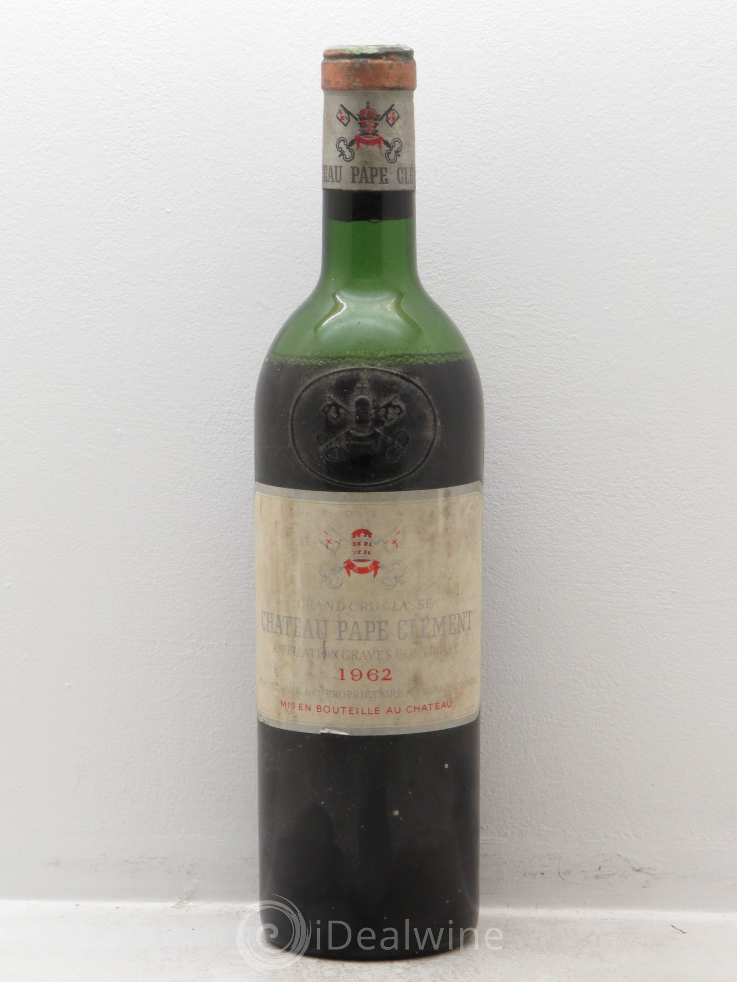 Château Pape Clément Cru Classé de Graves 1962 - Lot de 1 bouteille - 0