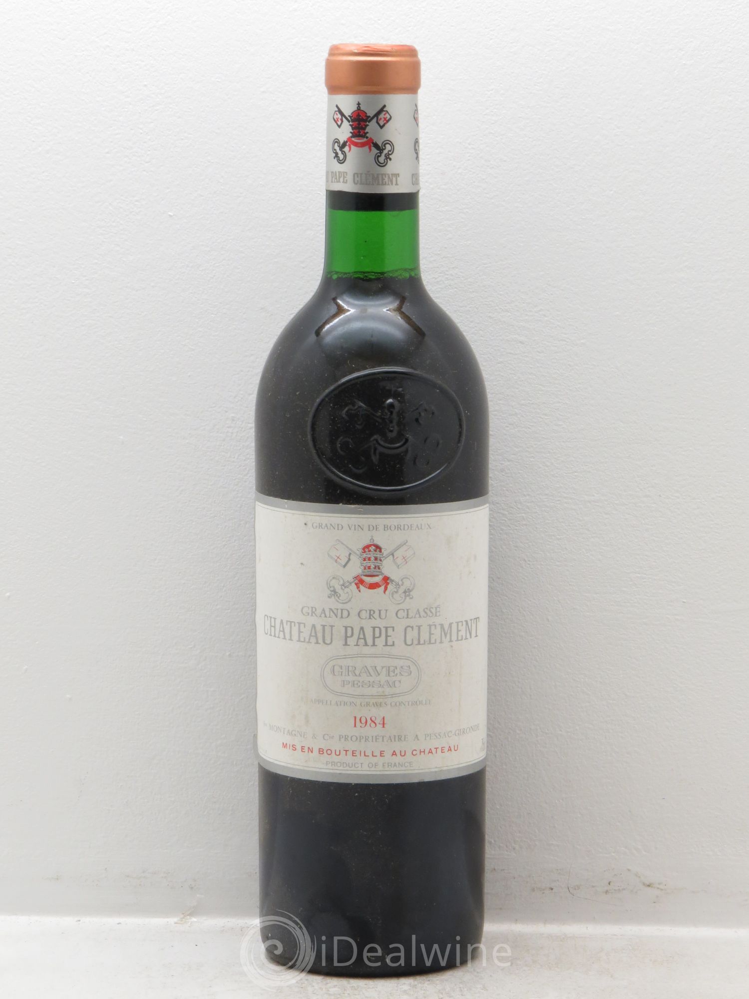 Château Pape Clément Cru Classé de Graves 1984 - Lot de 1 bouteille - 0