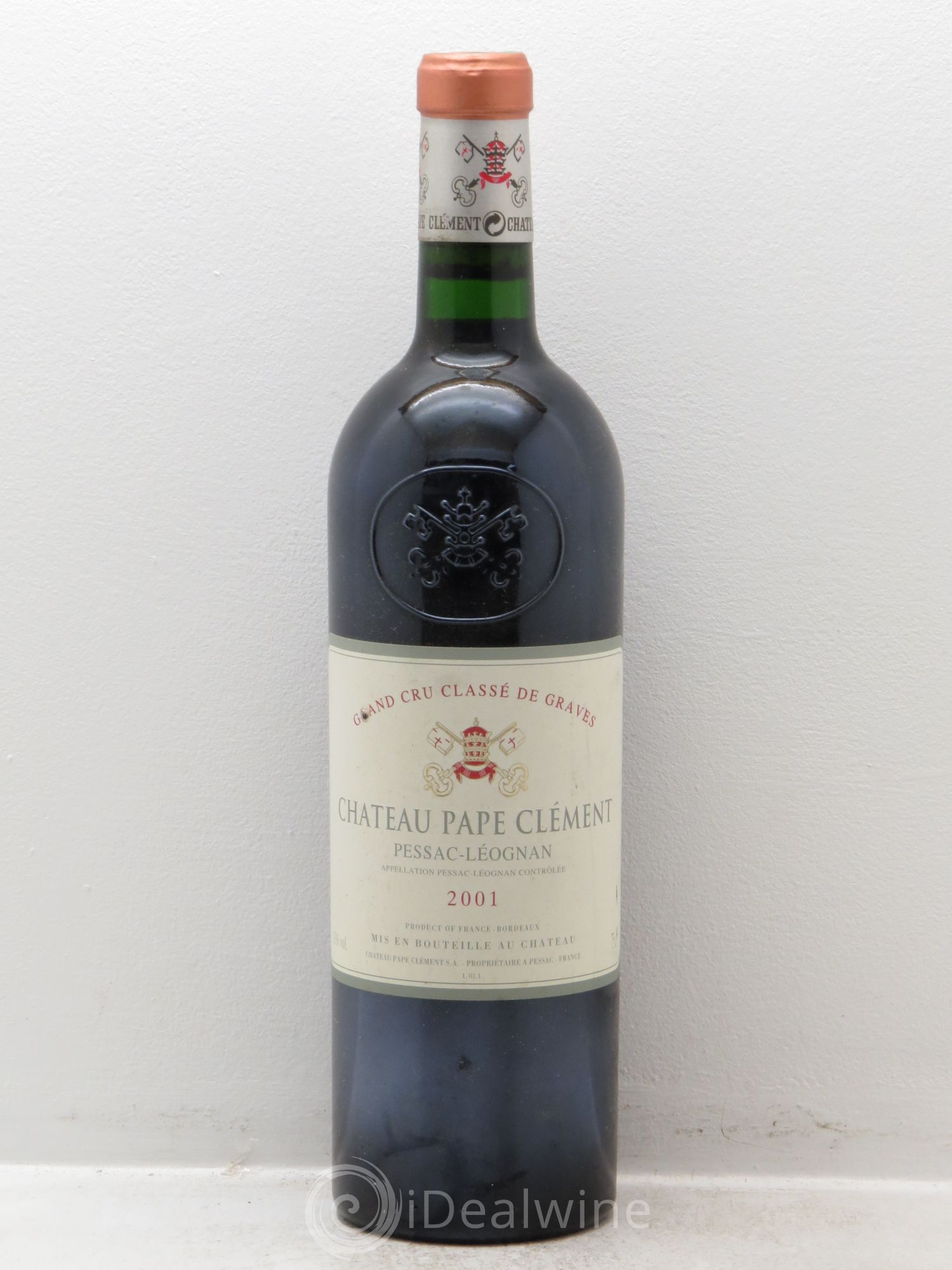 Château Pape Clément Cru Classé de Graves 2001 - Lot de 1 bouteille - 0