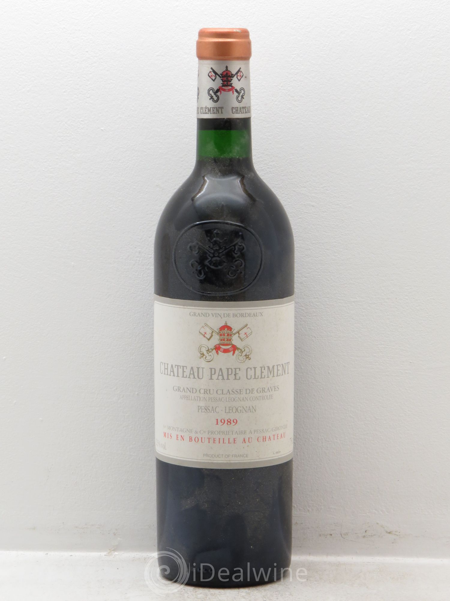 Château Pape Clément Cru Classé de Graves 1989 - Lot de 1 bouteille - 0