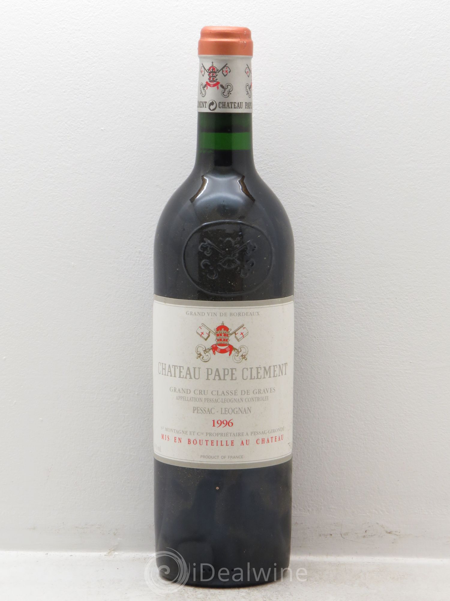 Château Pape Clément Cru Classé de Graves 1996 - Lot de 1 bouteille - 0