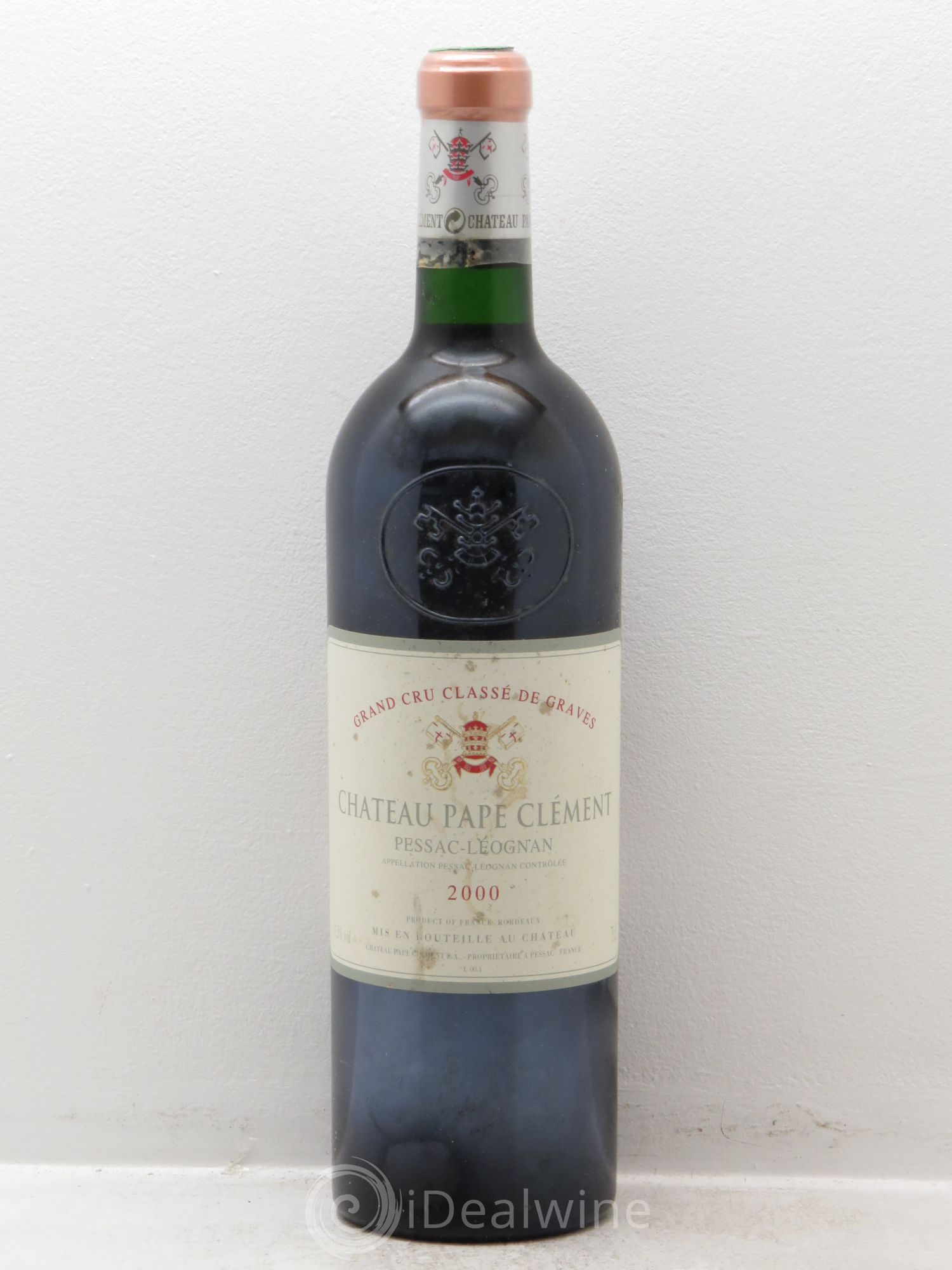 Château Pape Clément Cru Classé de Graves 2000 - Lot de 1 bouteille - 0