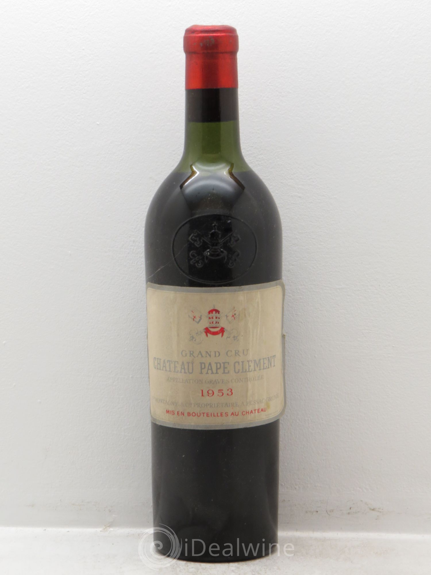 Château Pape Clément Cru Classé de Graves 1953 - Lot de 1 bouteille - 0
