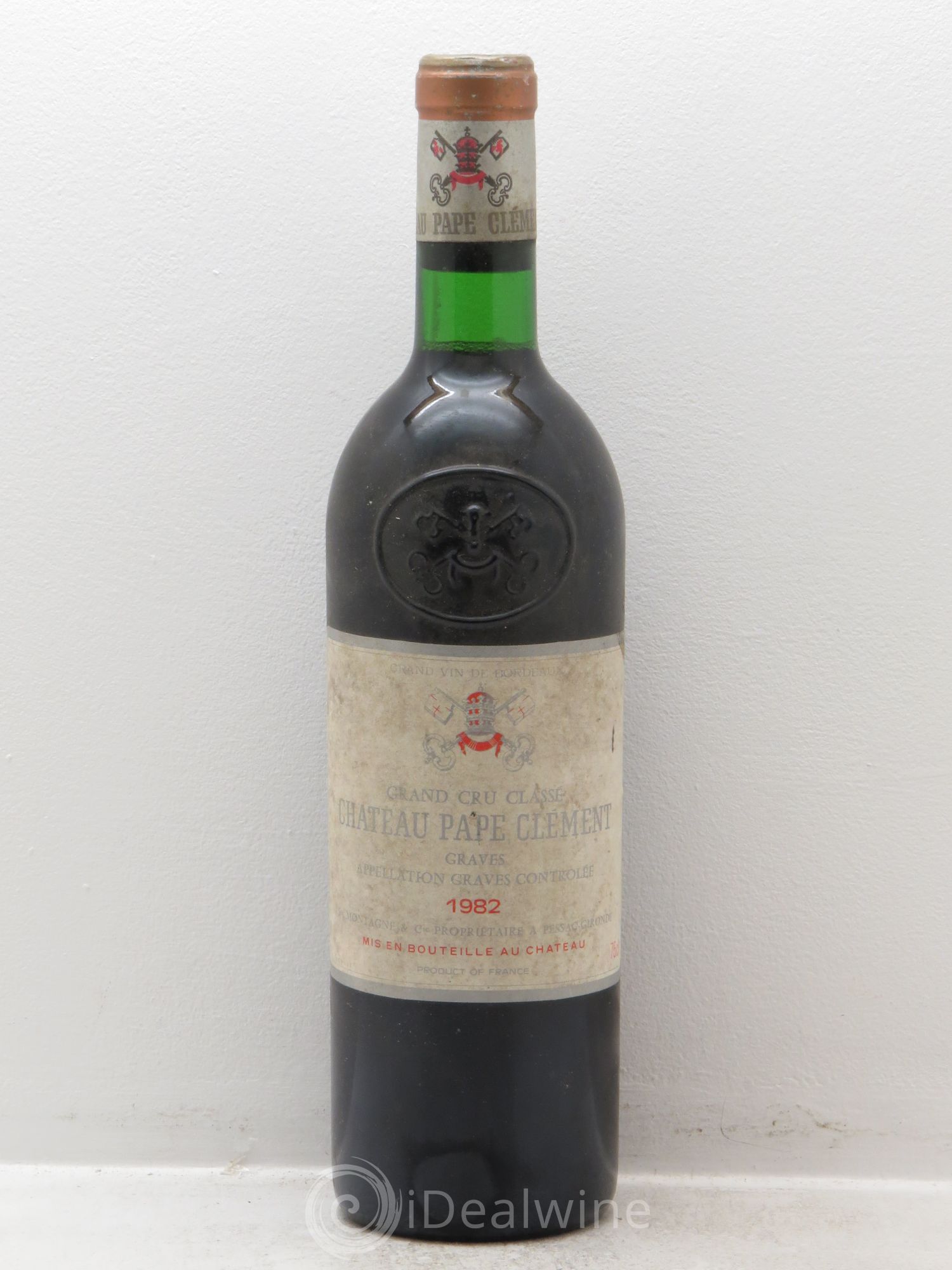 Château Pape Clément Cru Classé de Graves 1982 - Lot de 1 bouteille - 0