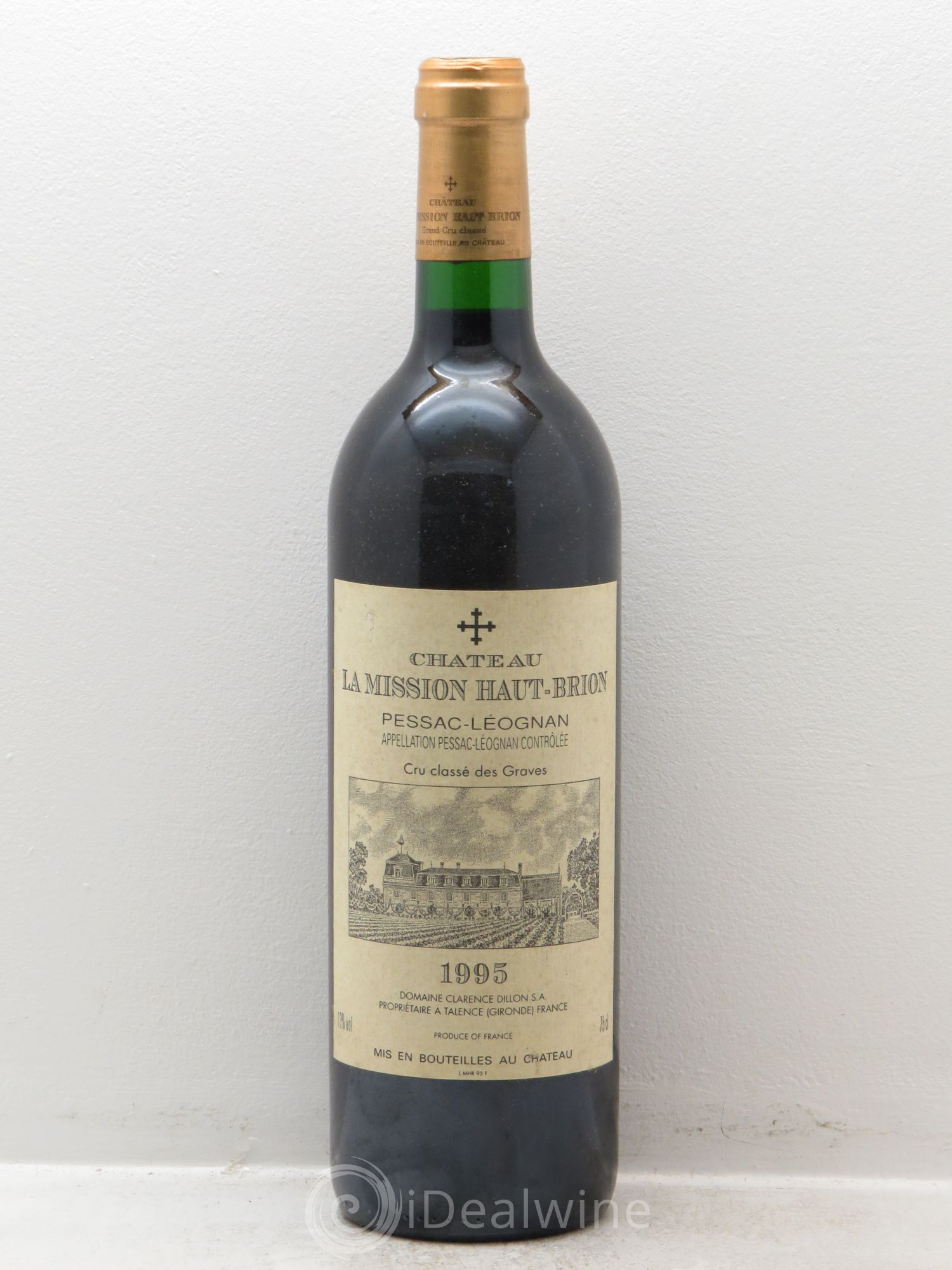 Château la Mission Haut-Brion Cru Classé de Graves 1995 - Lot de 1 bouteille - 0