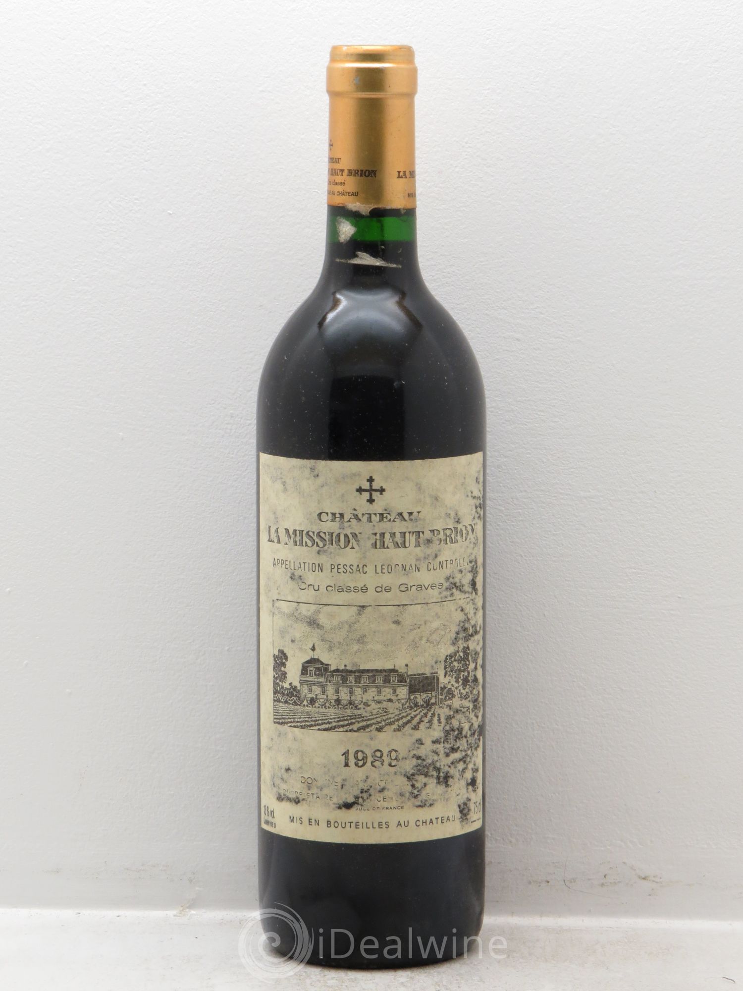 Château la Mission Haut-Brion Cru Classé de Graves 1989 - Lot de 1 bouteille - 0
