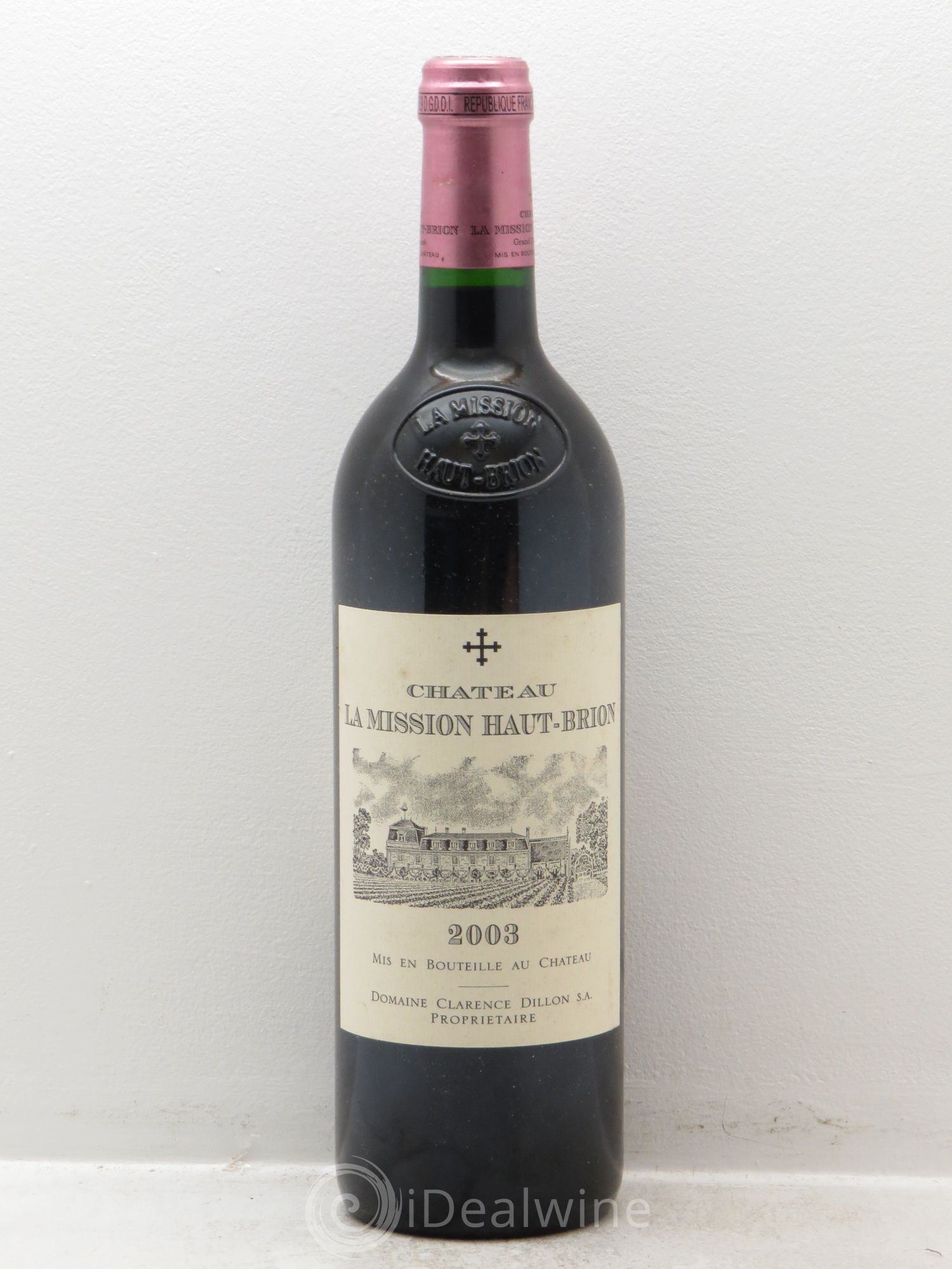 Château la Mission Haut-Brion Cru Classé de Graves 2003 - Lot de 1 bouteille - 0