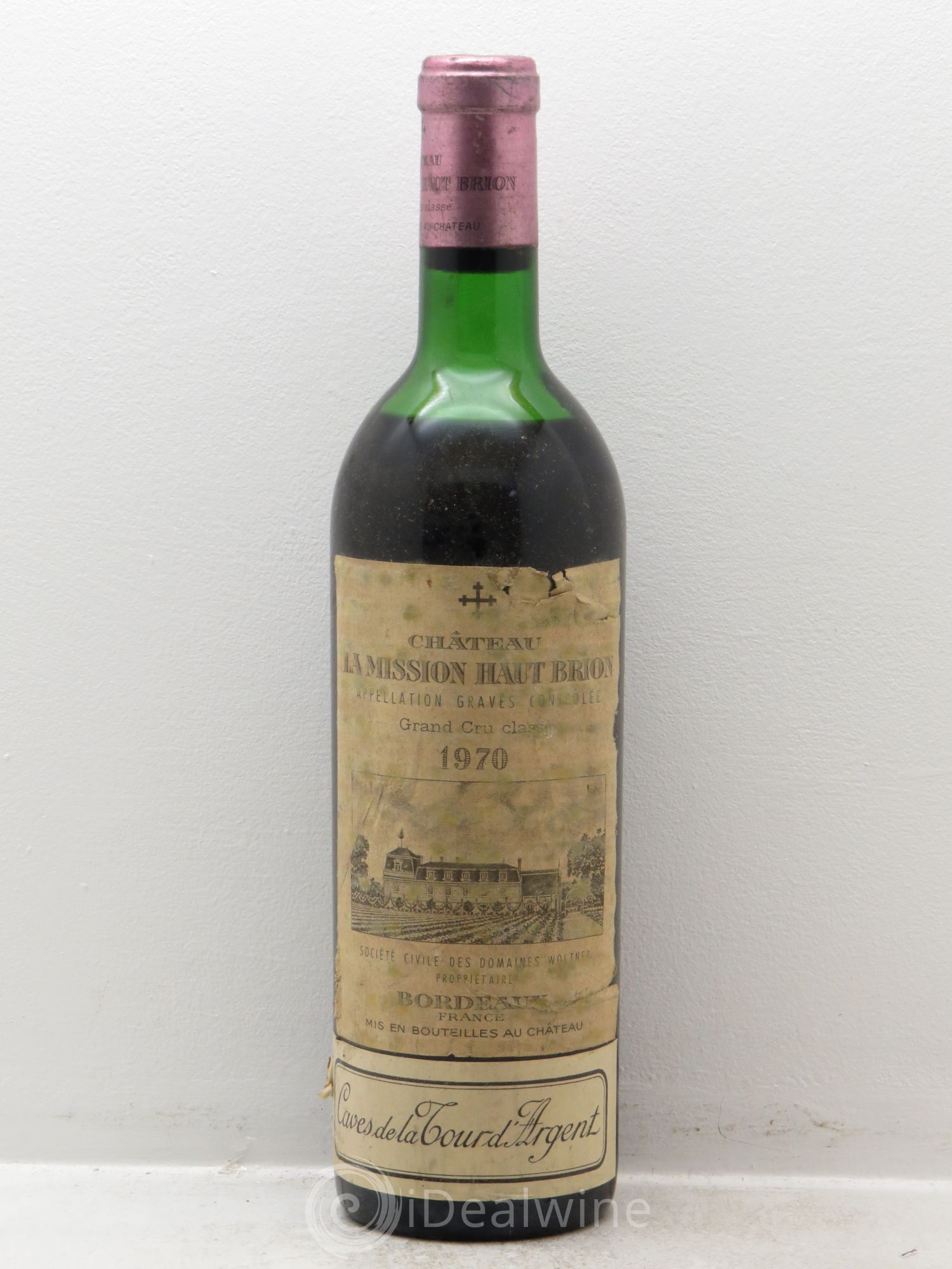 Château la Mission Haut-Brion Cru Classé de Graves 1970 - Lot de 1 bouteille - 0