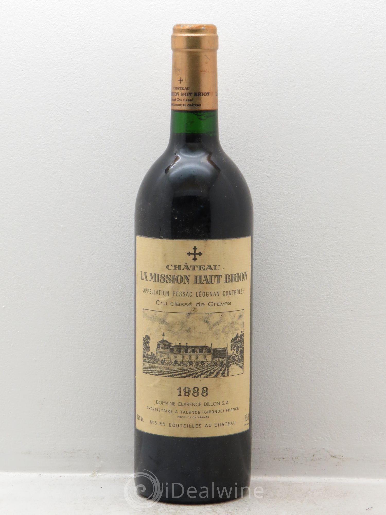 Château la Mission Haut-Brion Cru Classé de Graves 1988 - Lot de 1 bouteille - 0