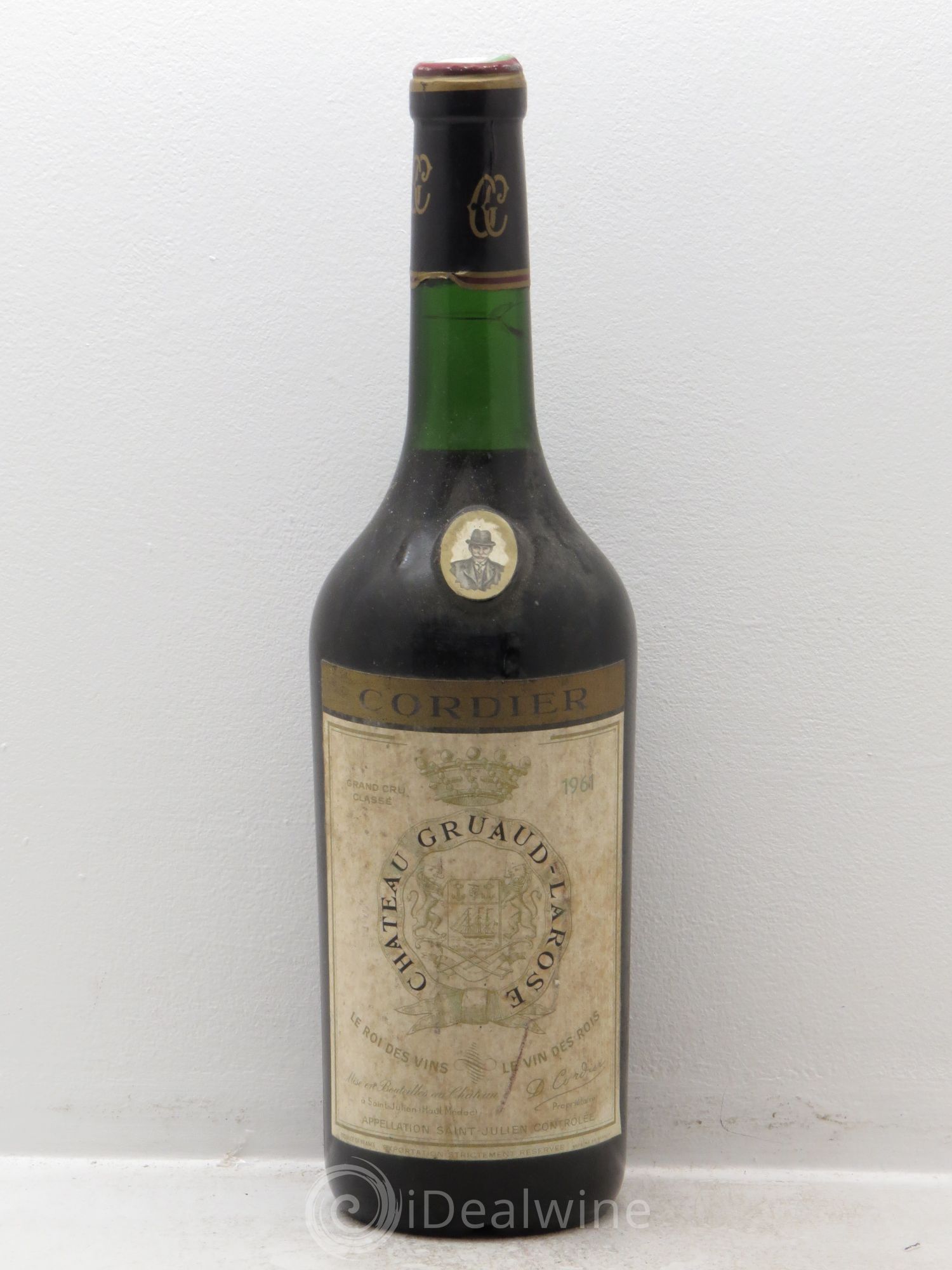 Château Gruaud Larose 2ème Grand Cru Classé 1961 - Lot de 1 bouteille - 0