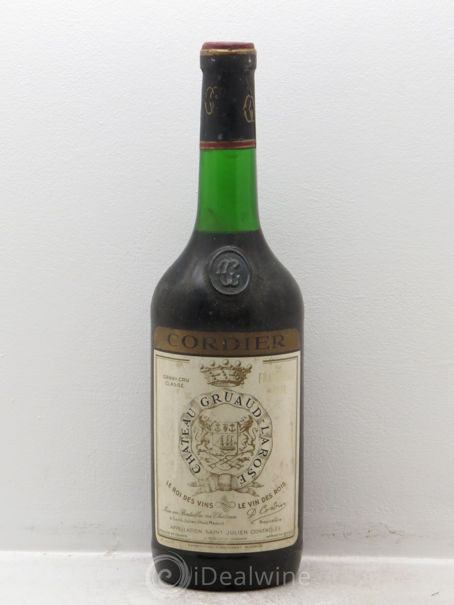 Château Gruaud Larose 2ème Grand Cru Classé 1971 - Lot de 1 bouteille - 0