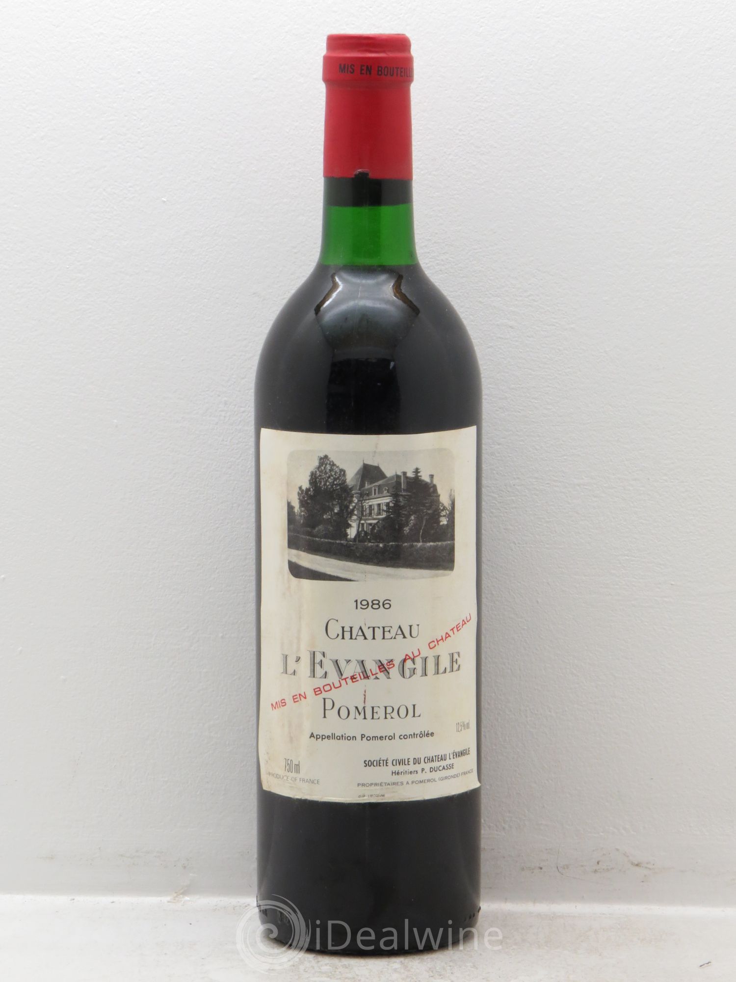 Château l' Évangile 1986 - Lot de 1 bouteille - 0